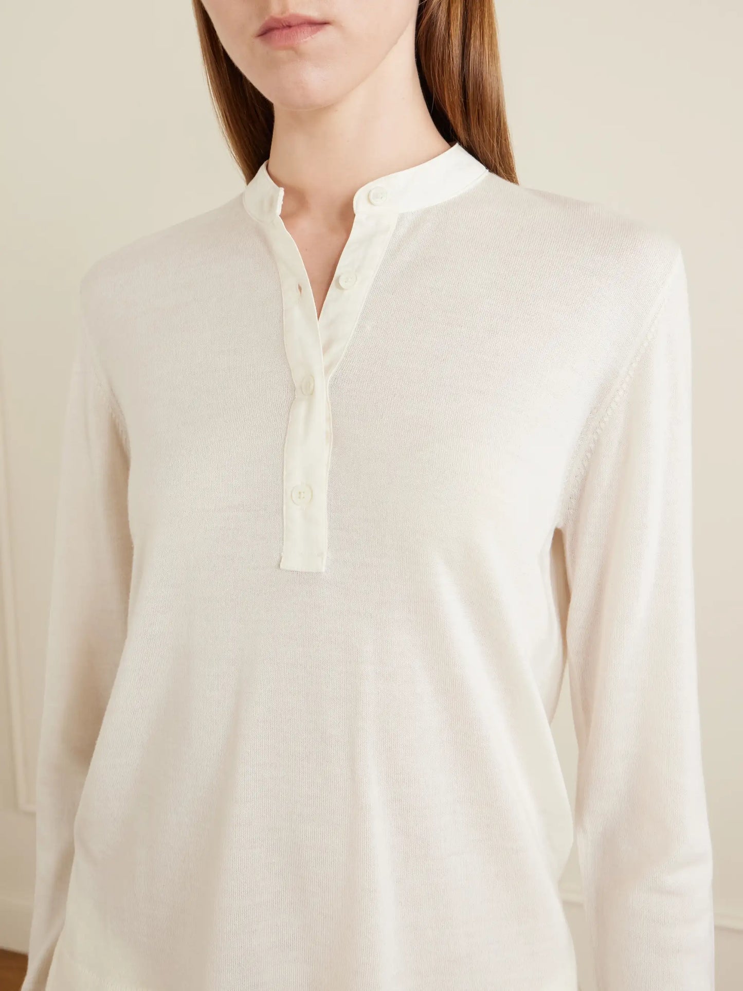 Wool And Silk-blend Sweater