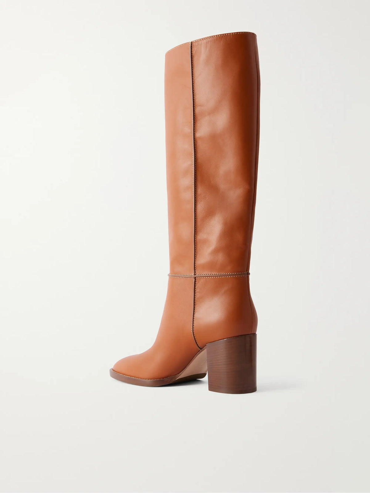 70 Leather Knee Boots