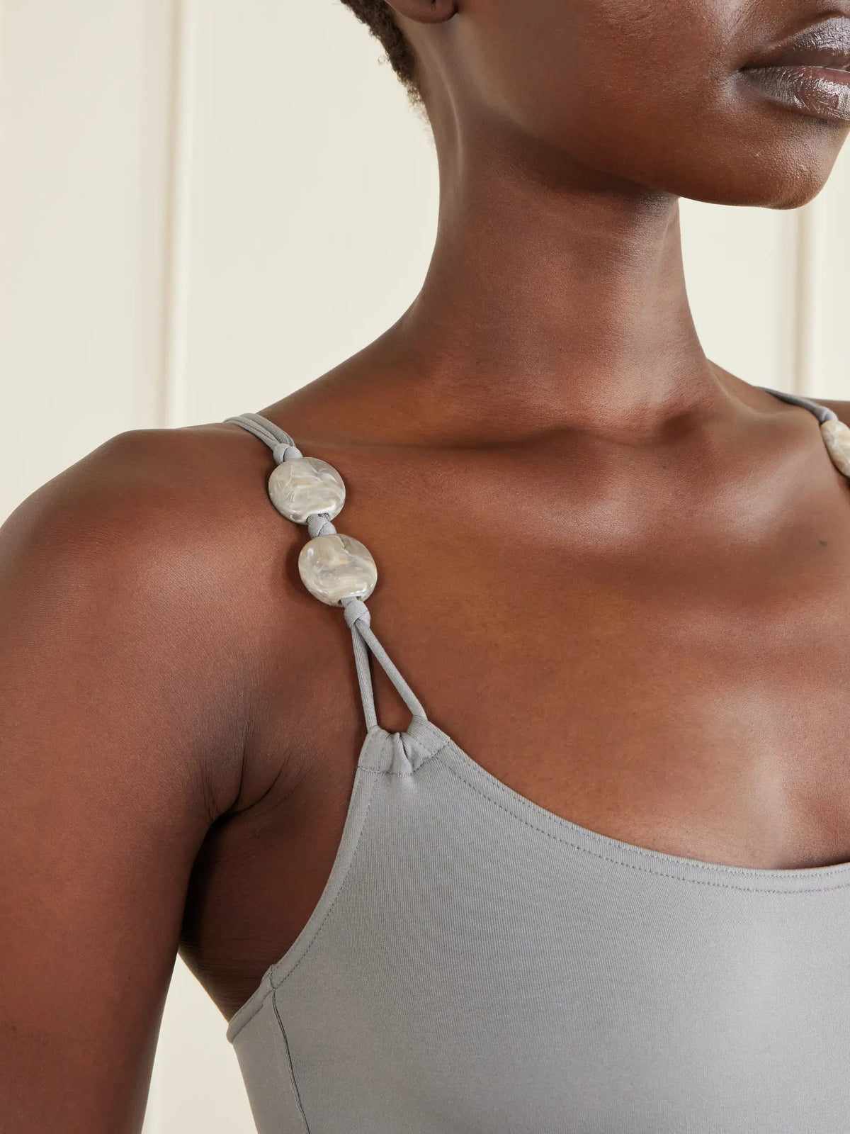 Lynda Bead-embellished Swimsuit