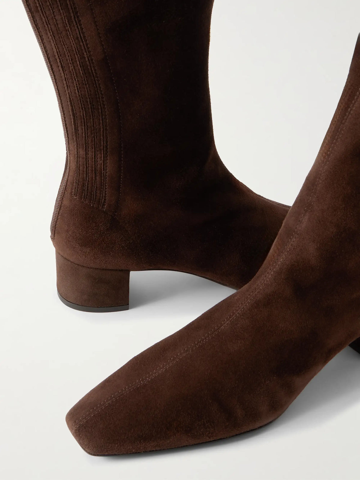 Saint Honoré 35 Suede Knee Boots