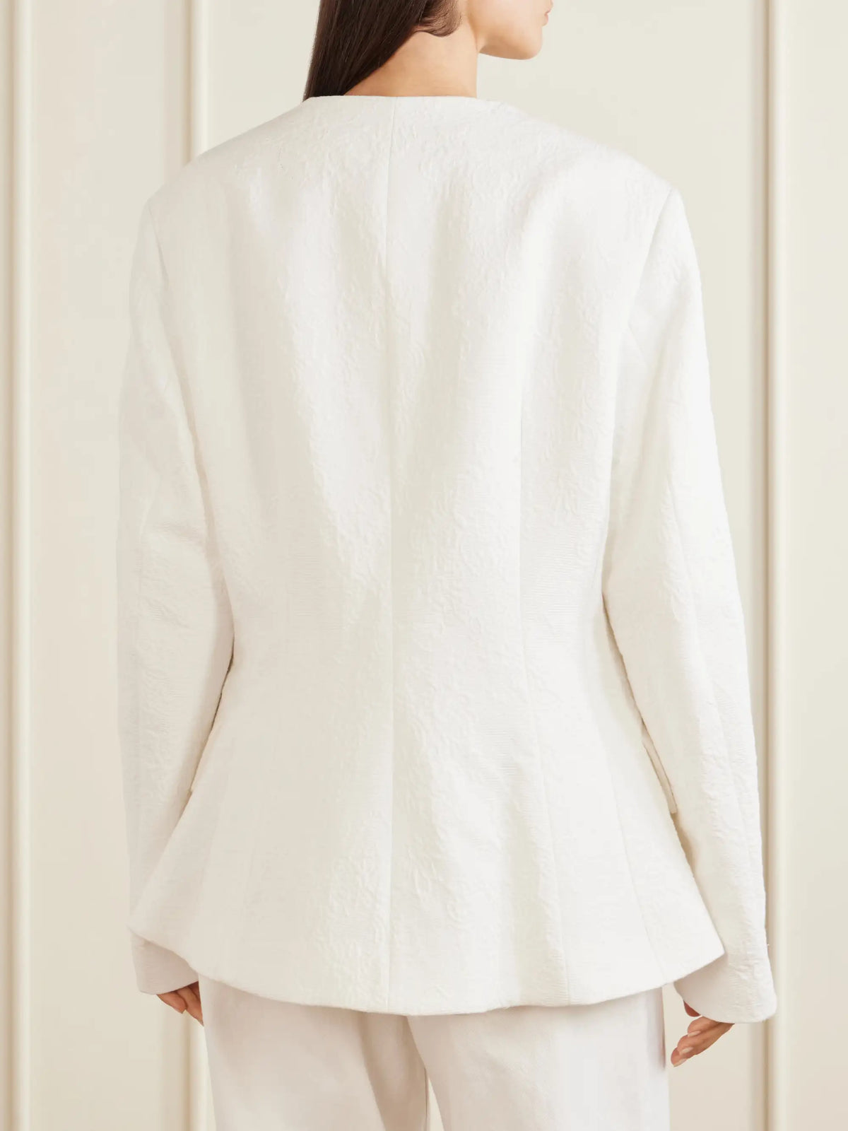 Cotton-jacquard Jacket