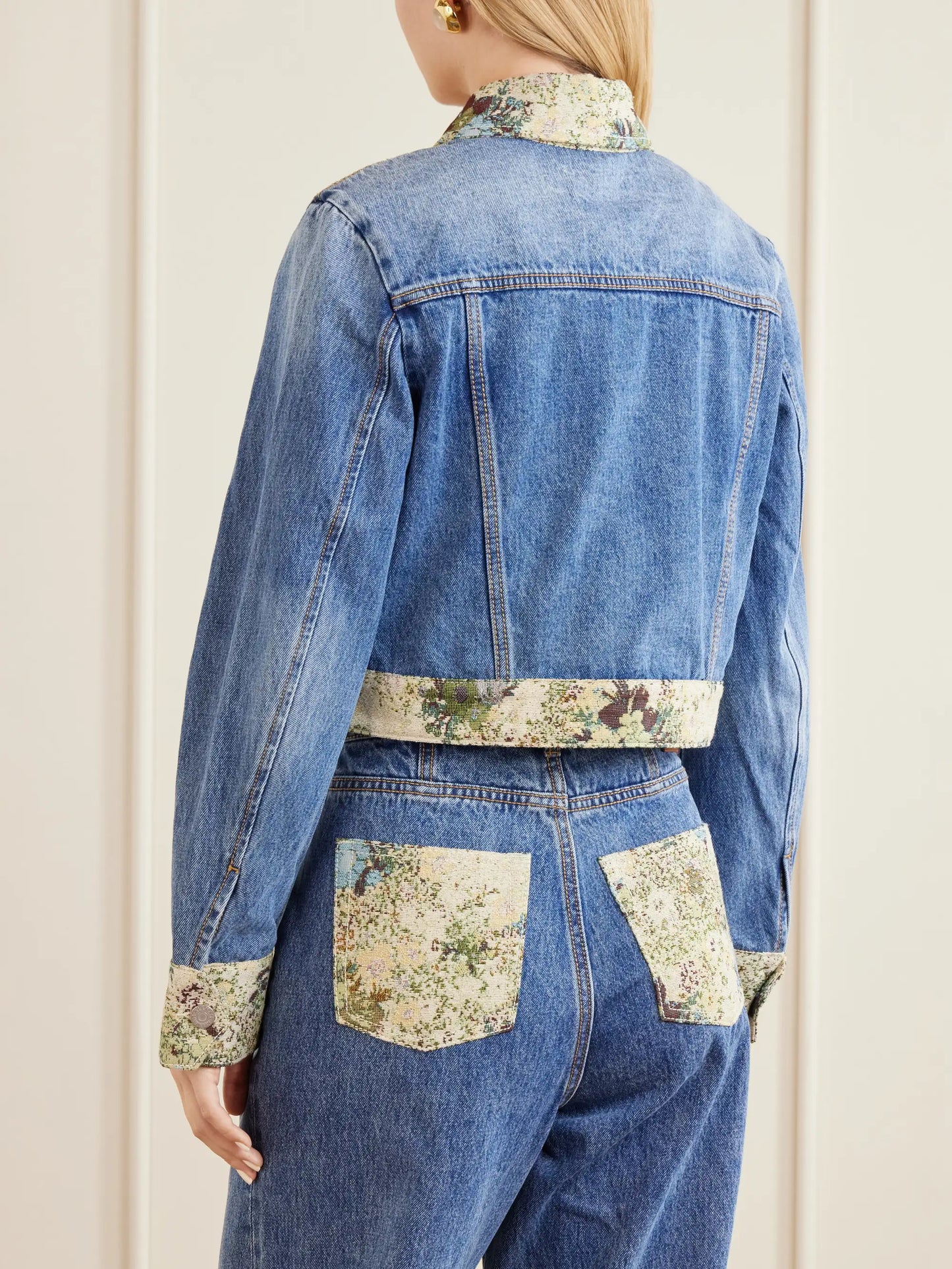 Marcel Printed Denim Jacket