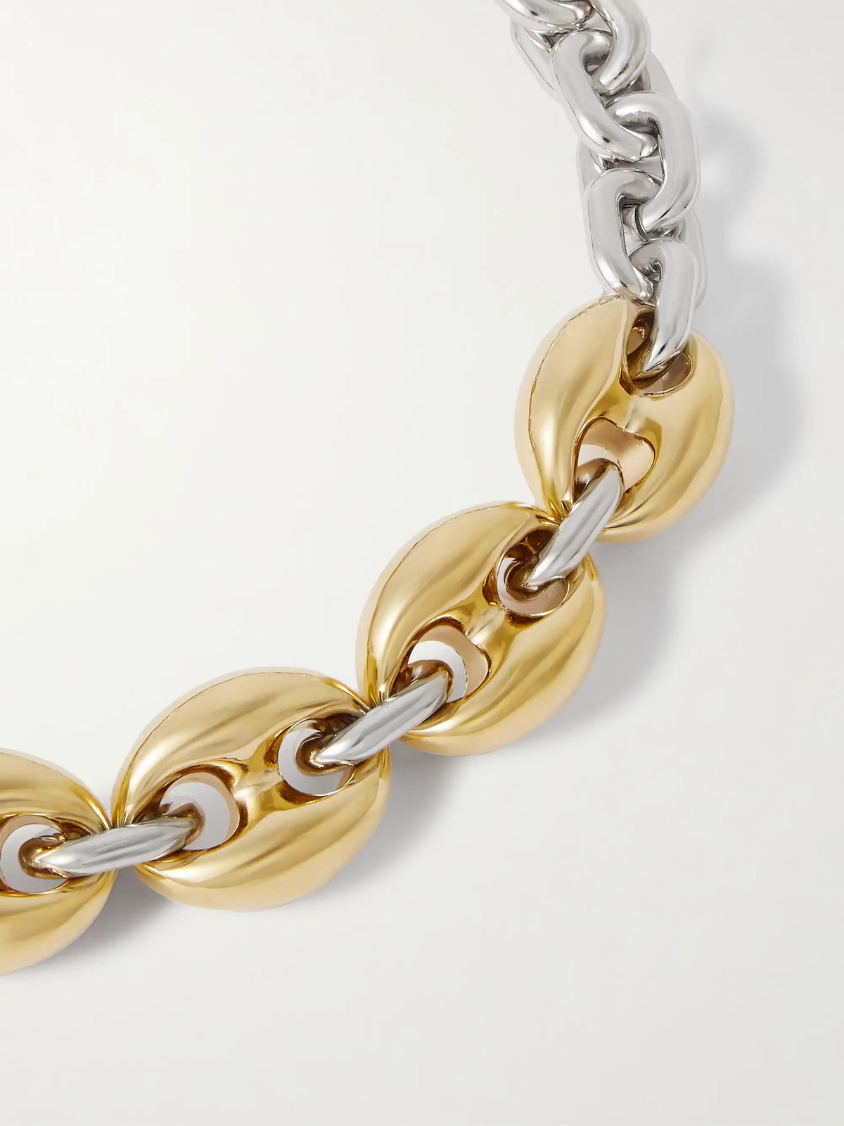 X Eight Silver And Gold-tone Necklace