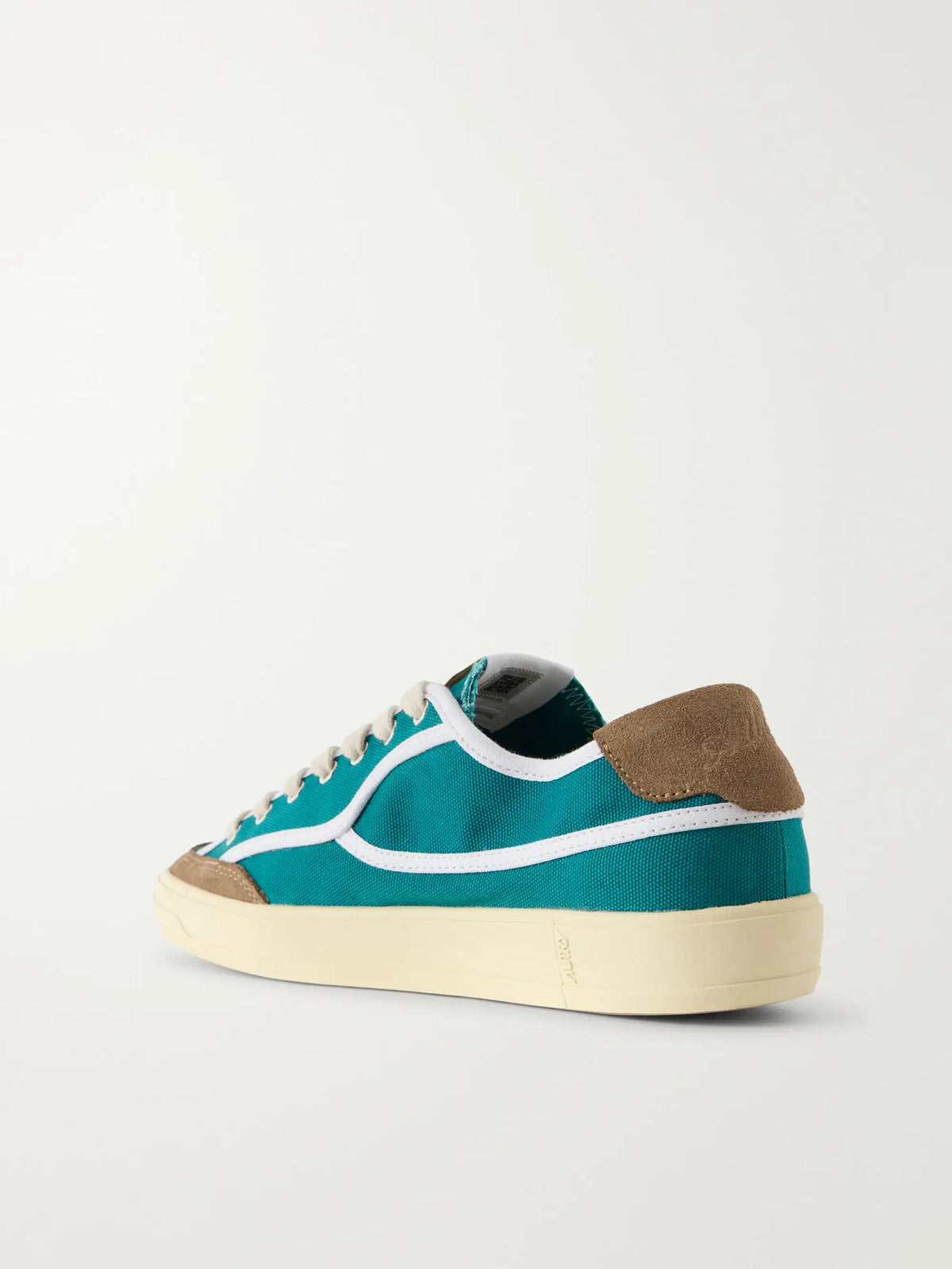 Windscape Low Suede-trimmed Canvas Sneakers