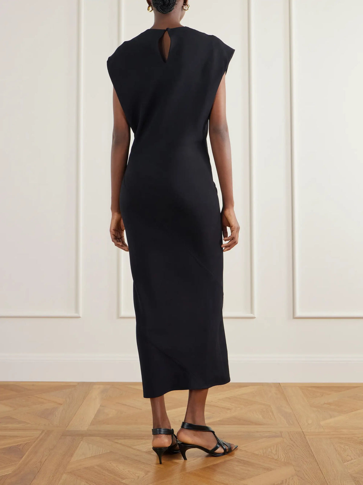 Co Shift Stretch-crepe Maxi Dress