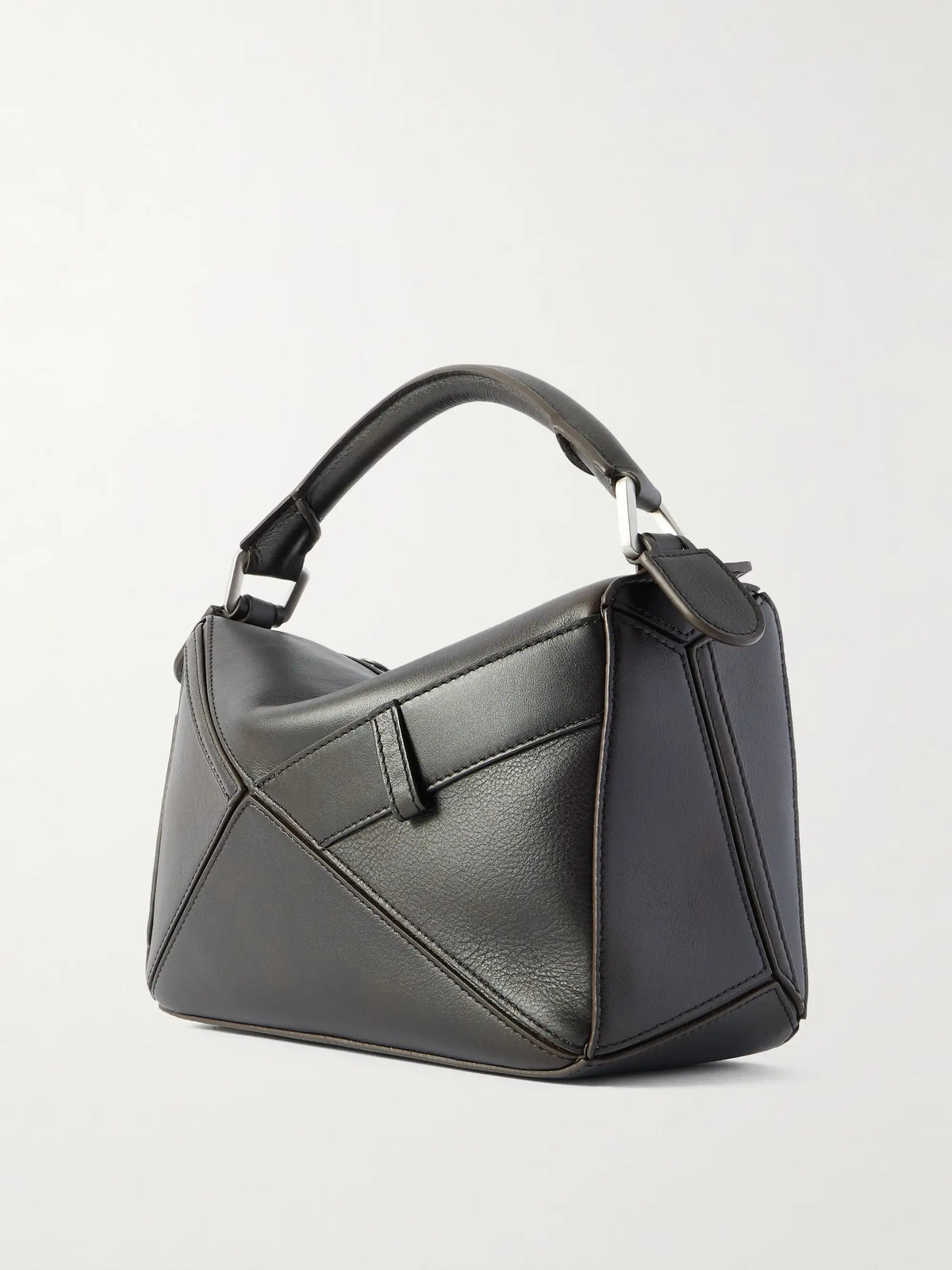 Puzzle Panta Small Textured-leather Shoulder Bag