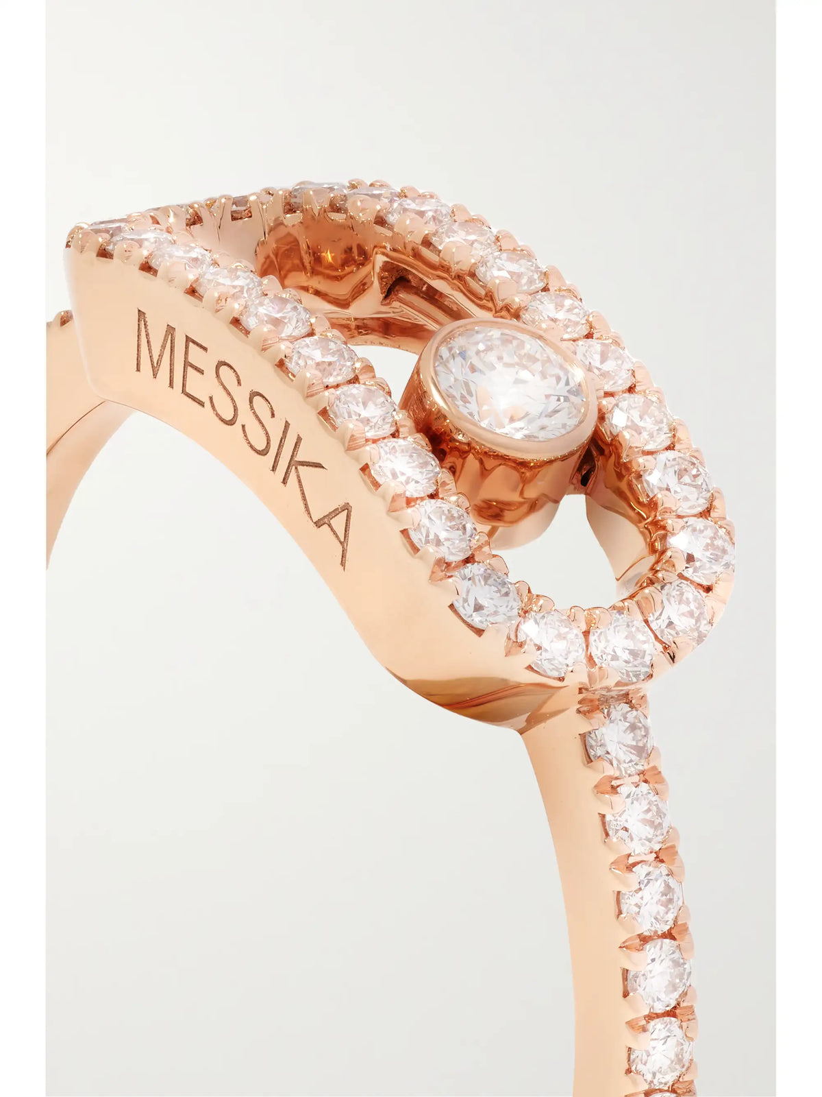 Big Move Uno 18-karat Rose Gold Diamond Ring