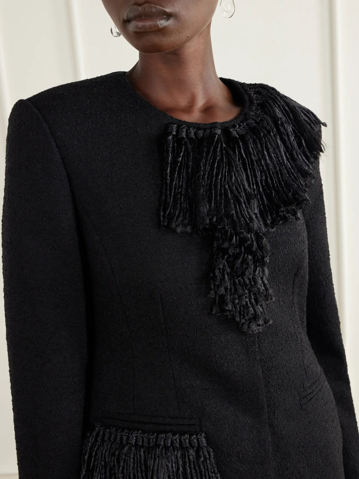 Heirlome Matilde Wool-blend Twill Jacket