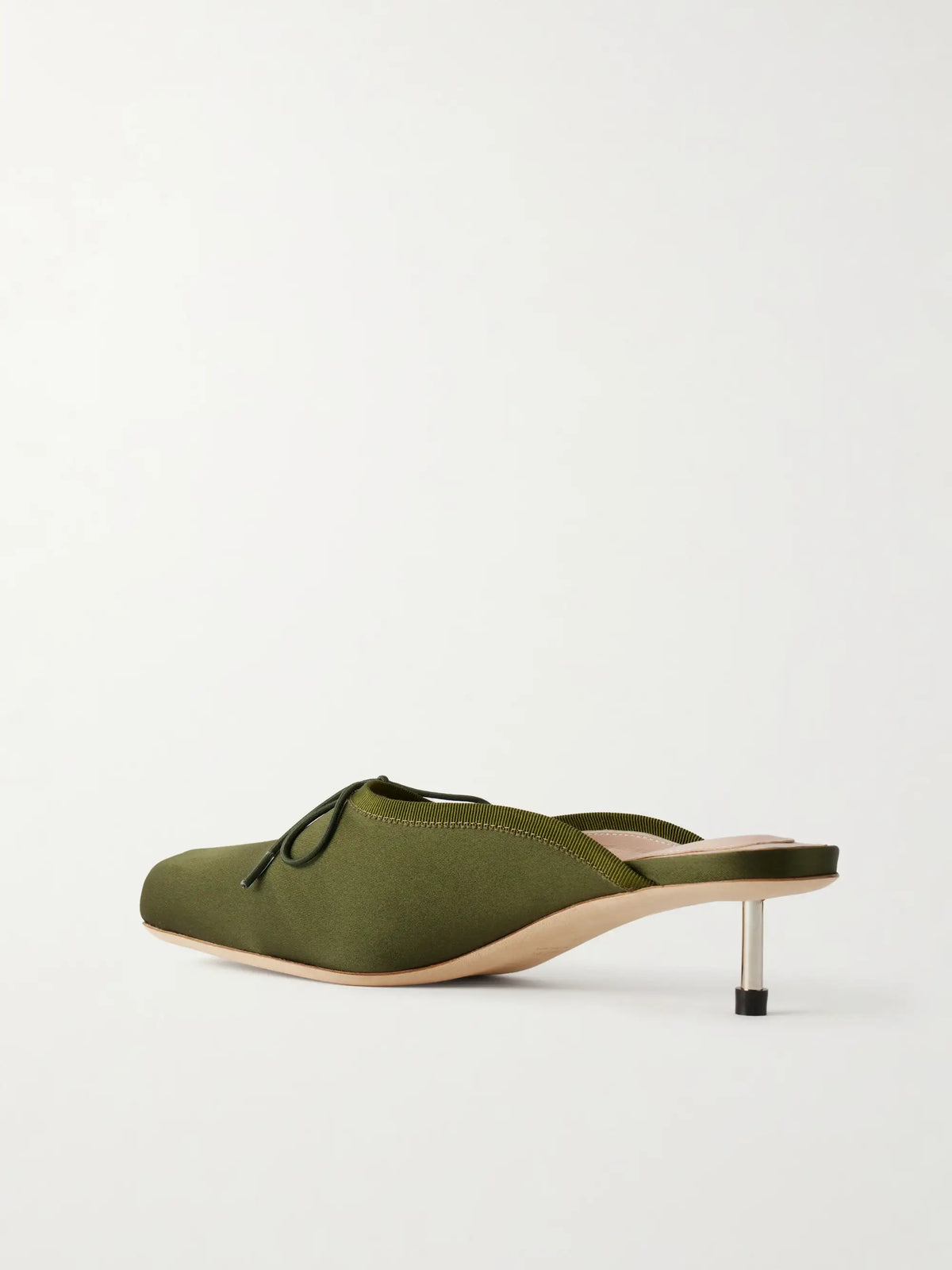 Pointe Bow-detailed Satin Pumps