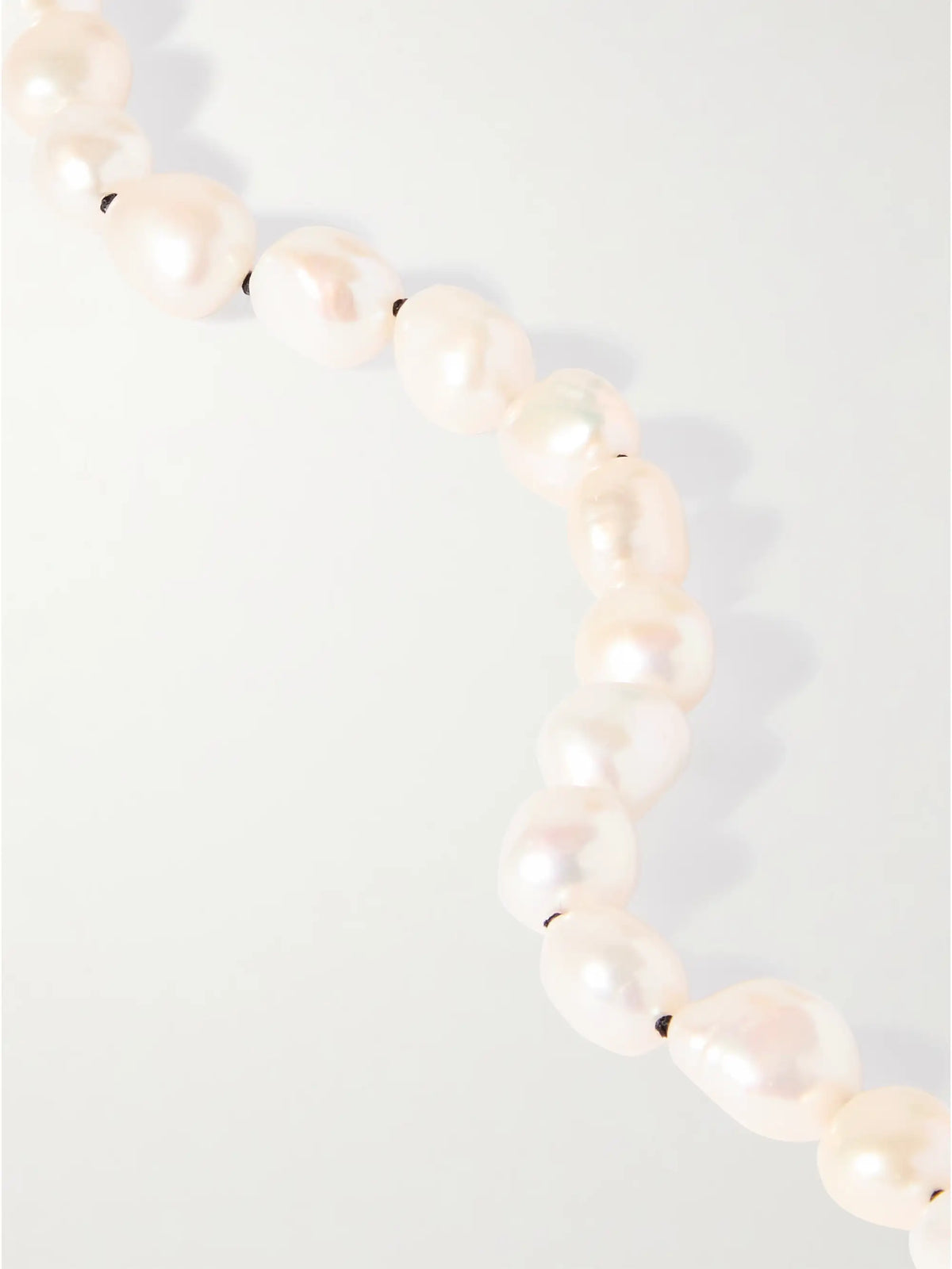 Silver Pearl Necklace