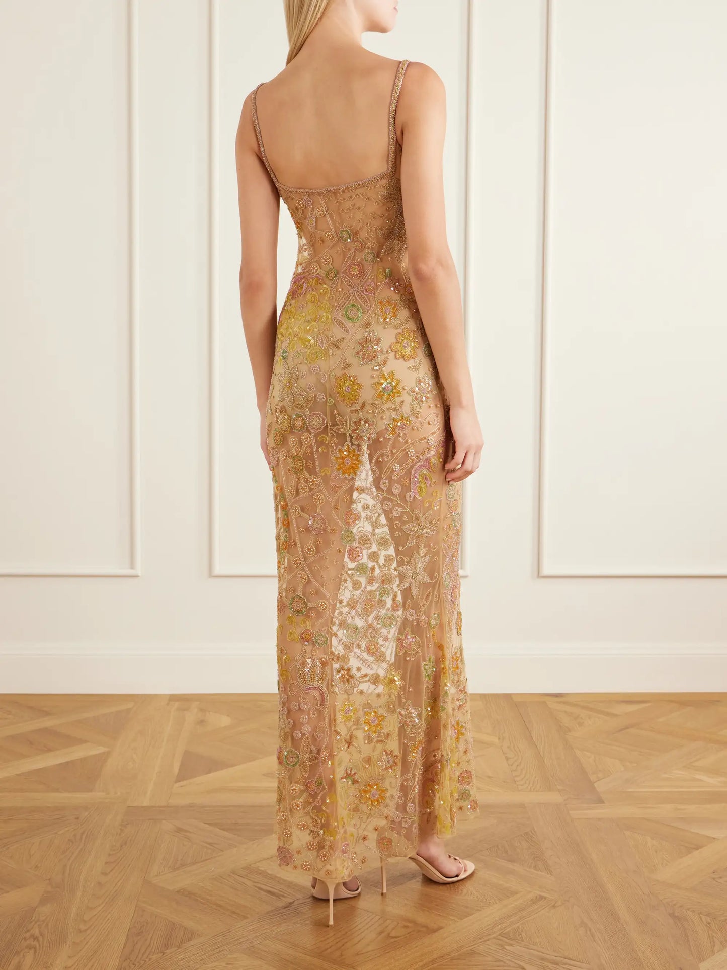 Soléa Embellished Tulle Gown
