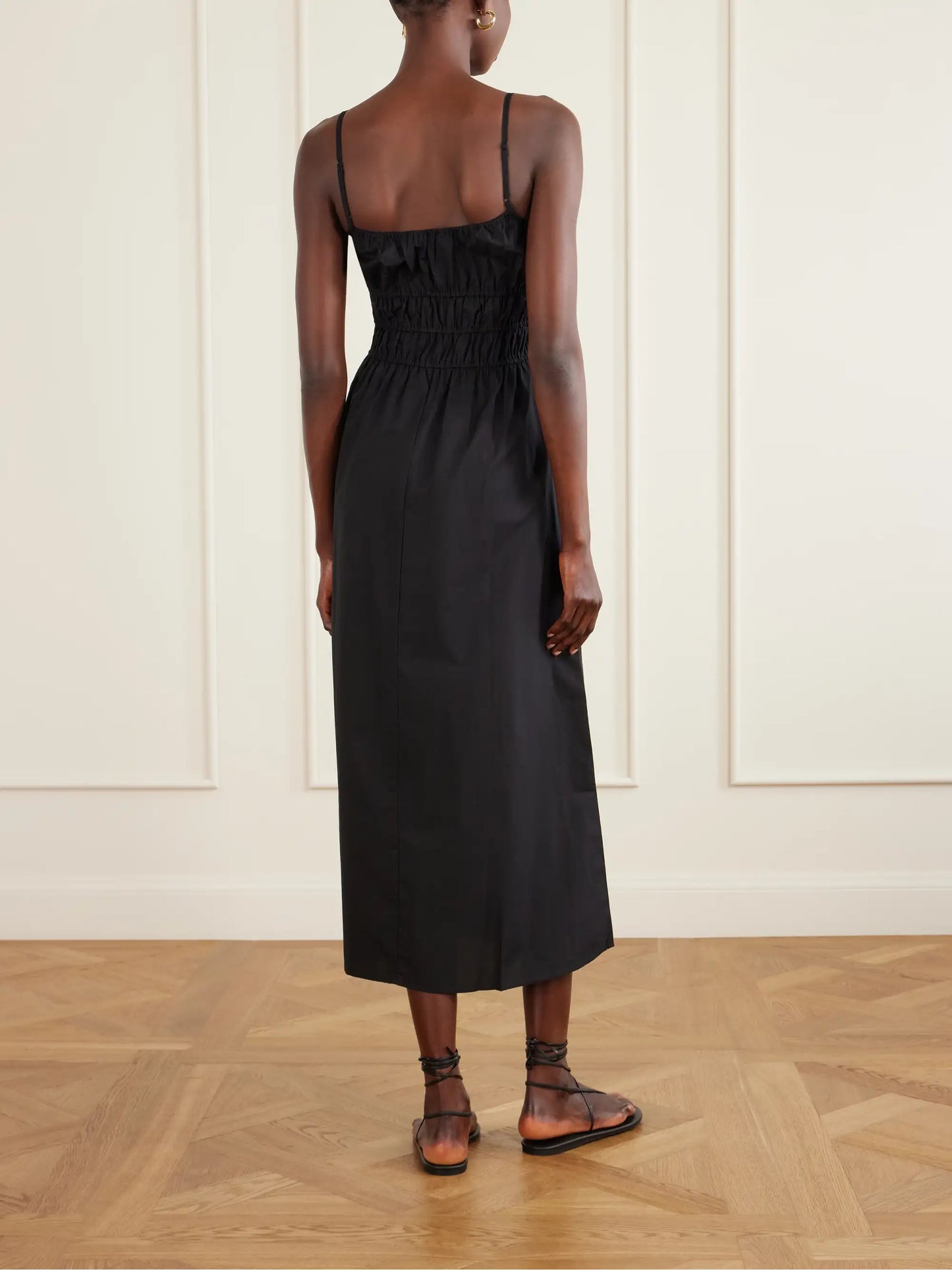 Marianne Cotton-voile Midi Dress