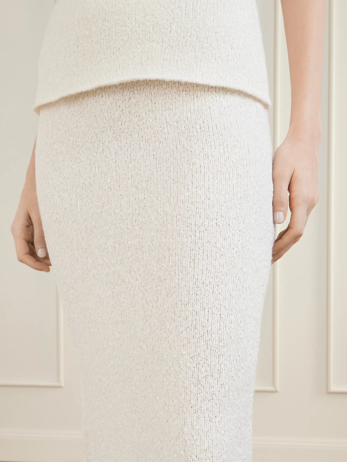 Terranova Silk Midi Skirt