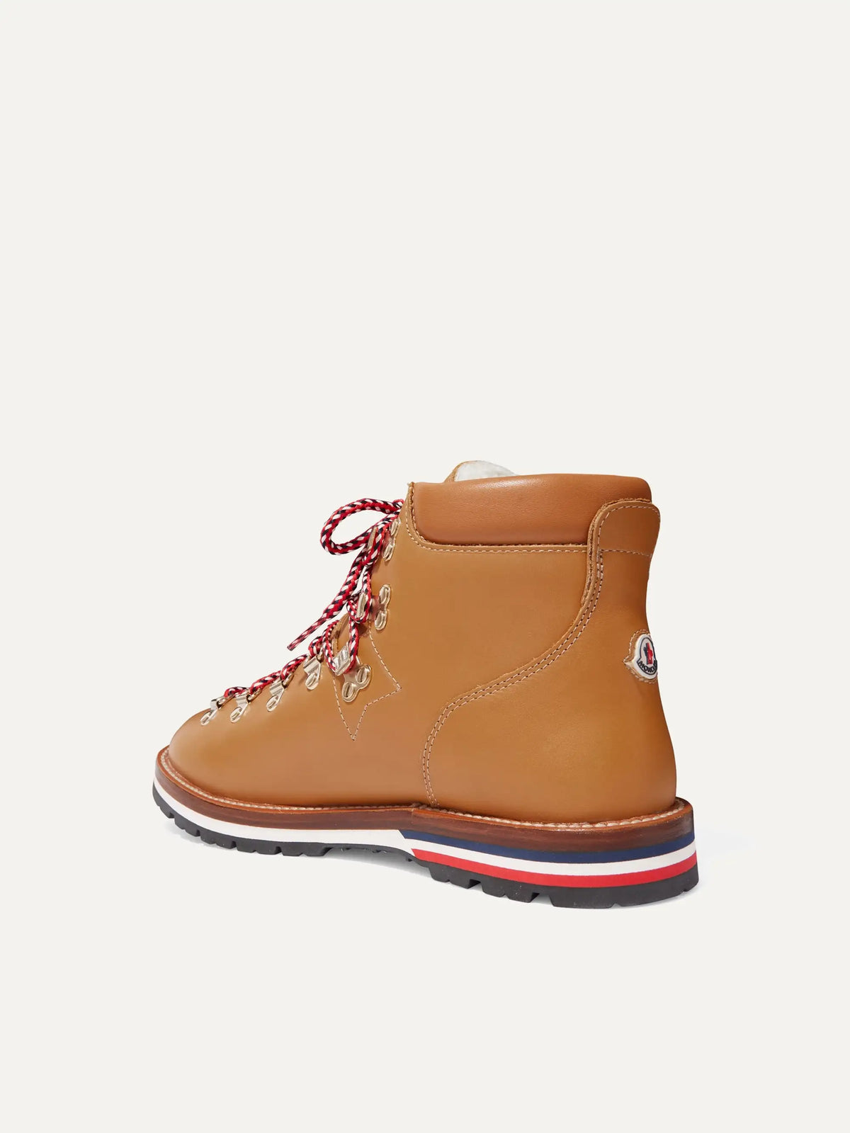 Blanche Shearling-lined Leather Ankle Boots