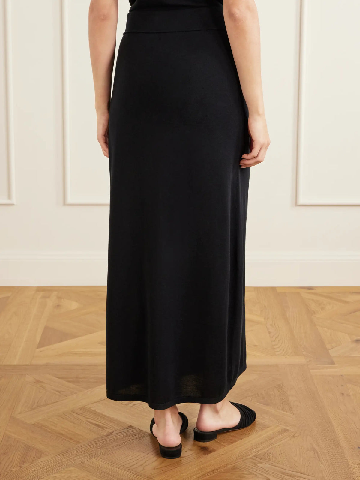 Lyocell And Cashmere-blend Knitted Maxi Skirt