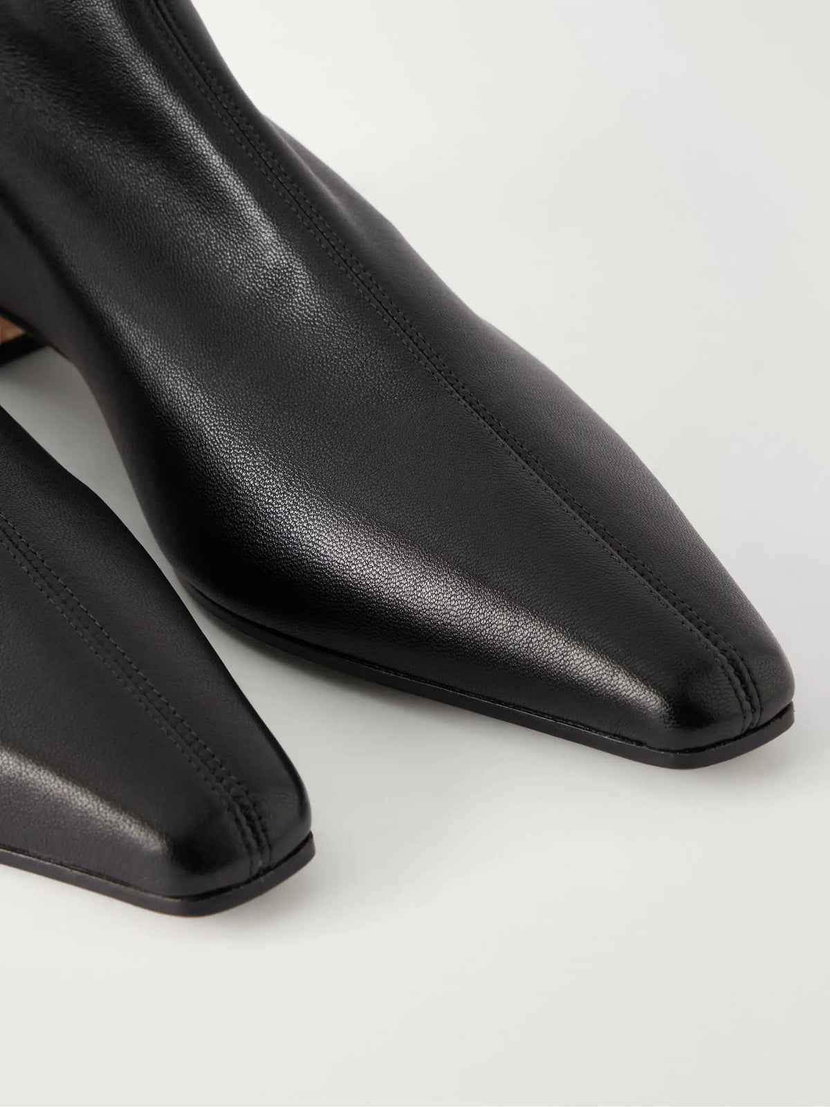 Jamie Haller The Stretch Low Paneled Leather Ankle Boots