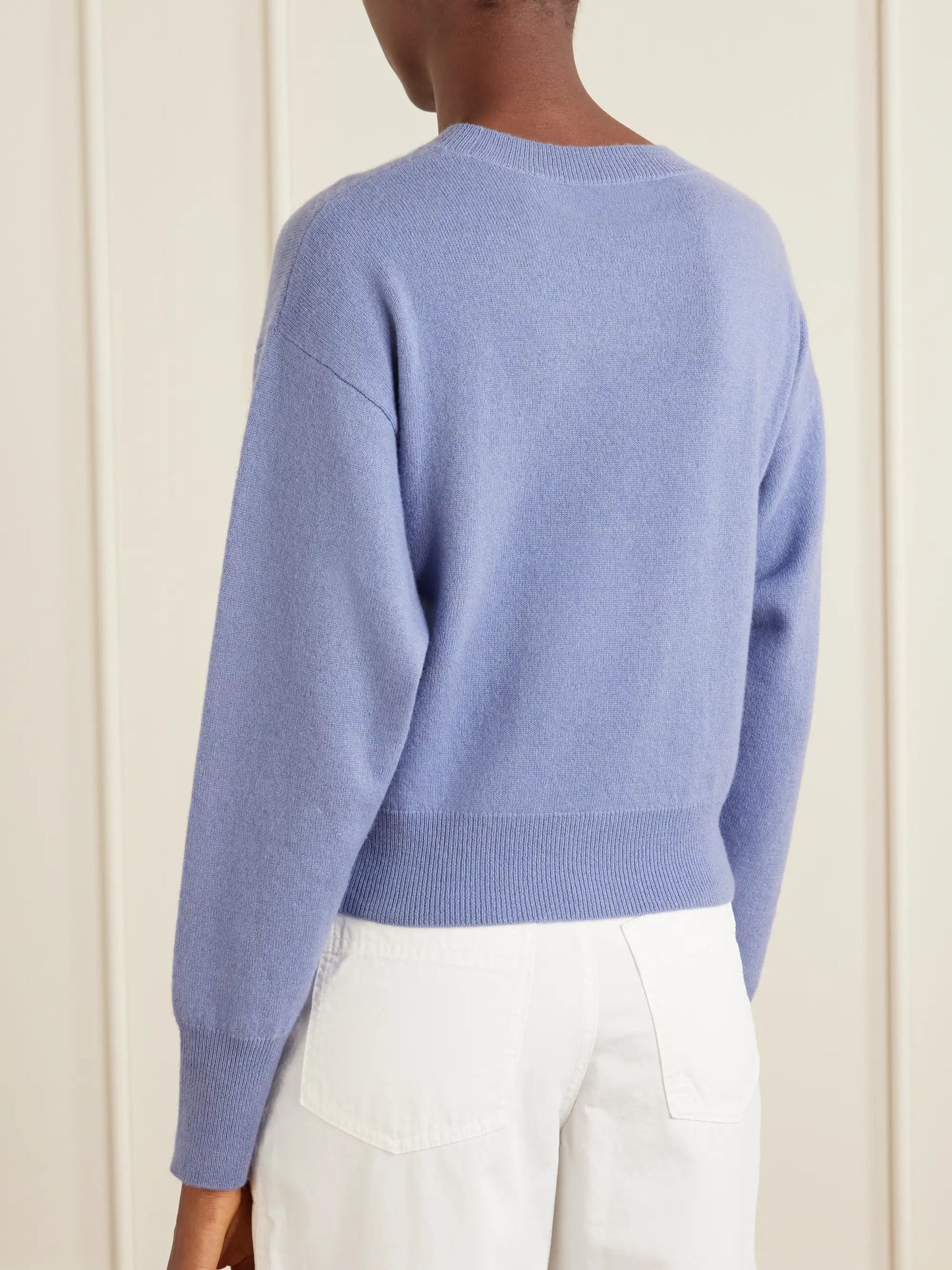 Menorca Cropped Cashmere Sweater