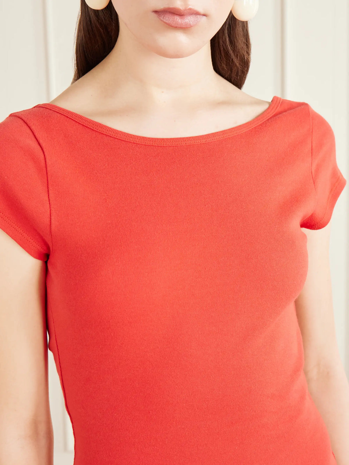 Matteau Open-back Cotton-jersey Mini Dress