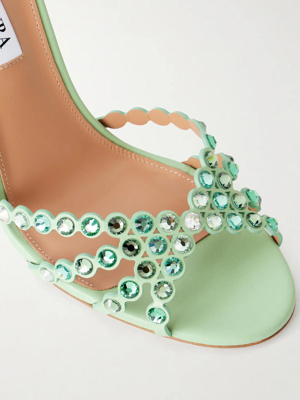 Tequila 105 Embellished Leather Sandals