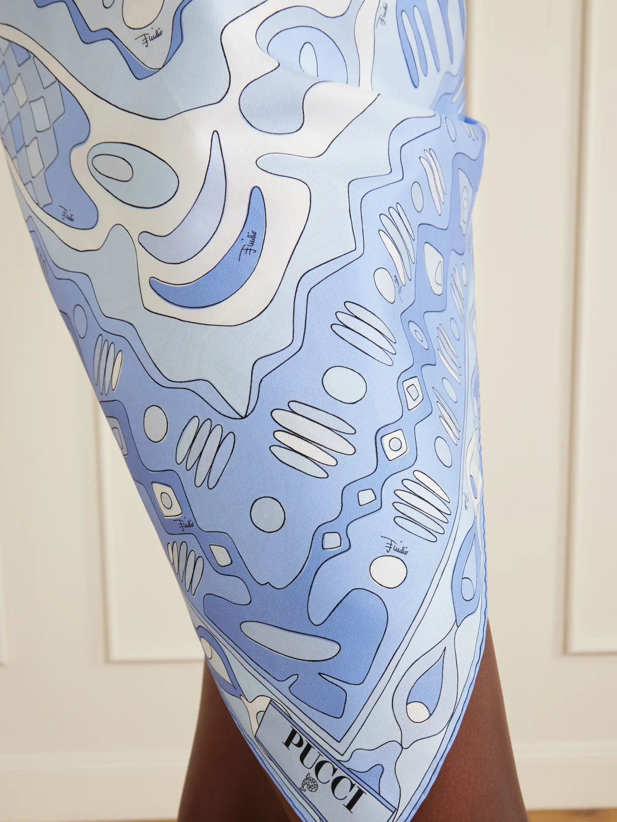 PUCCI Printed Silk-twill Scarf