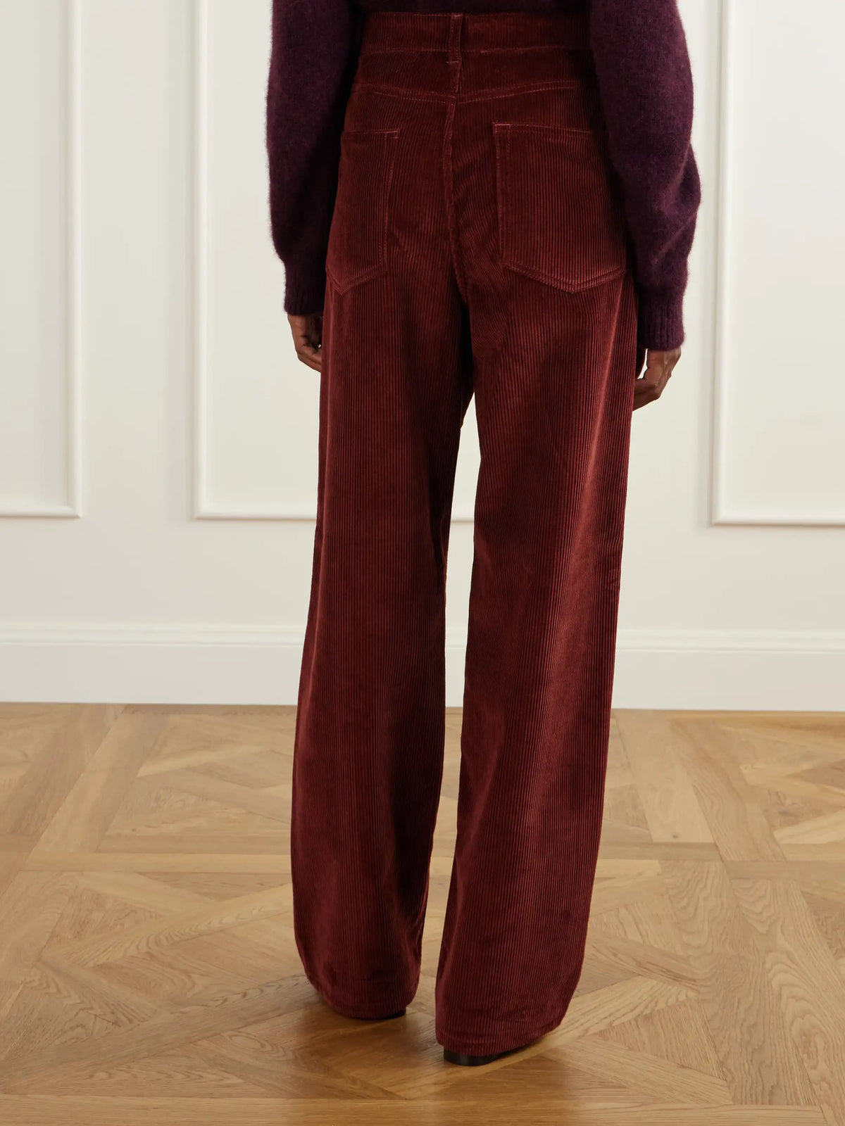 RÓHE Bruun Cotton-corduroy Wide-leg Pants