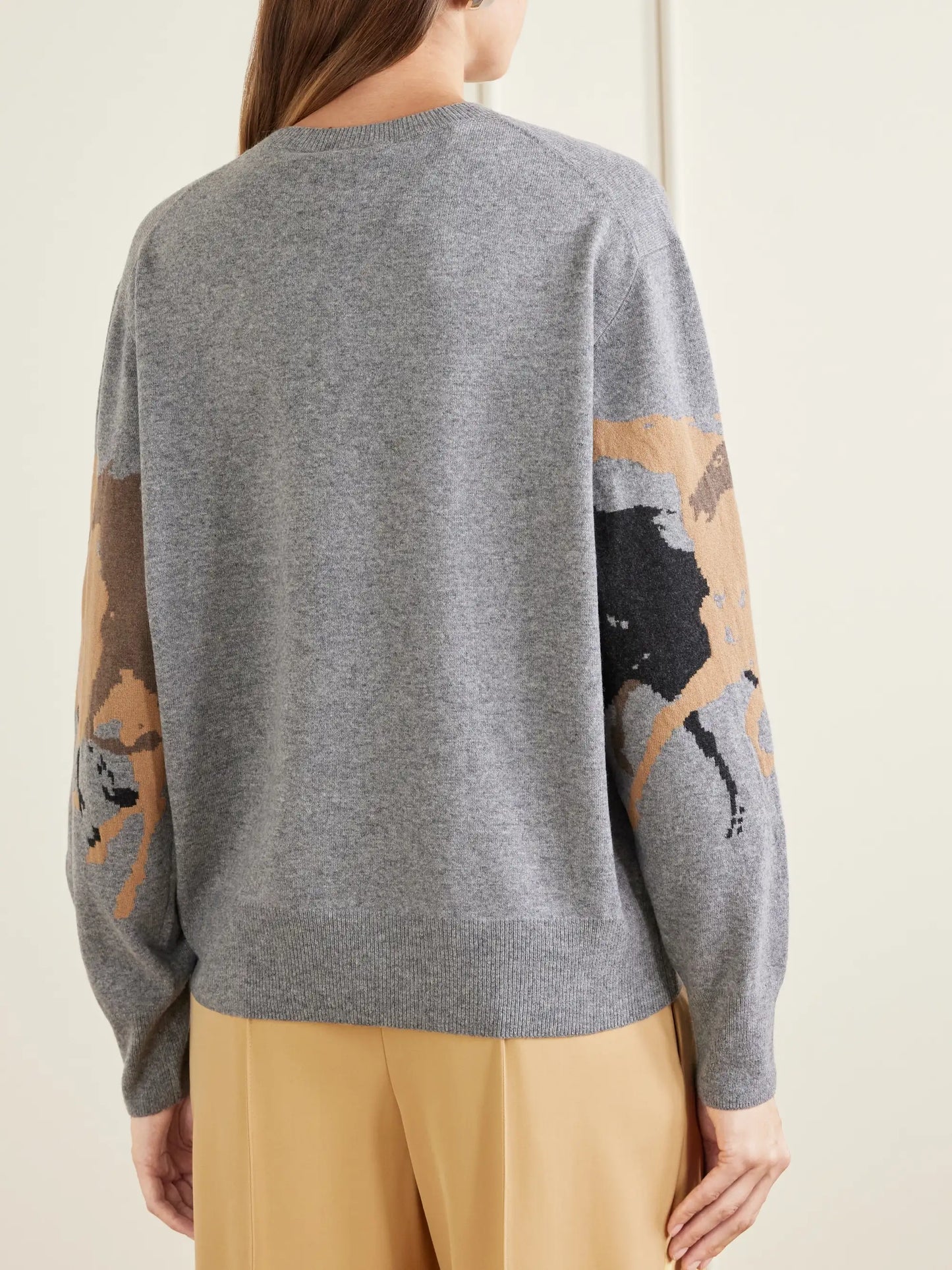 Racing Horse Wool Sweater