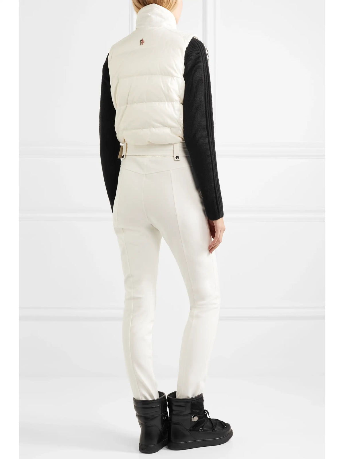 Belted Quilted Ski Suit
