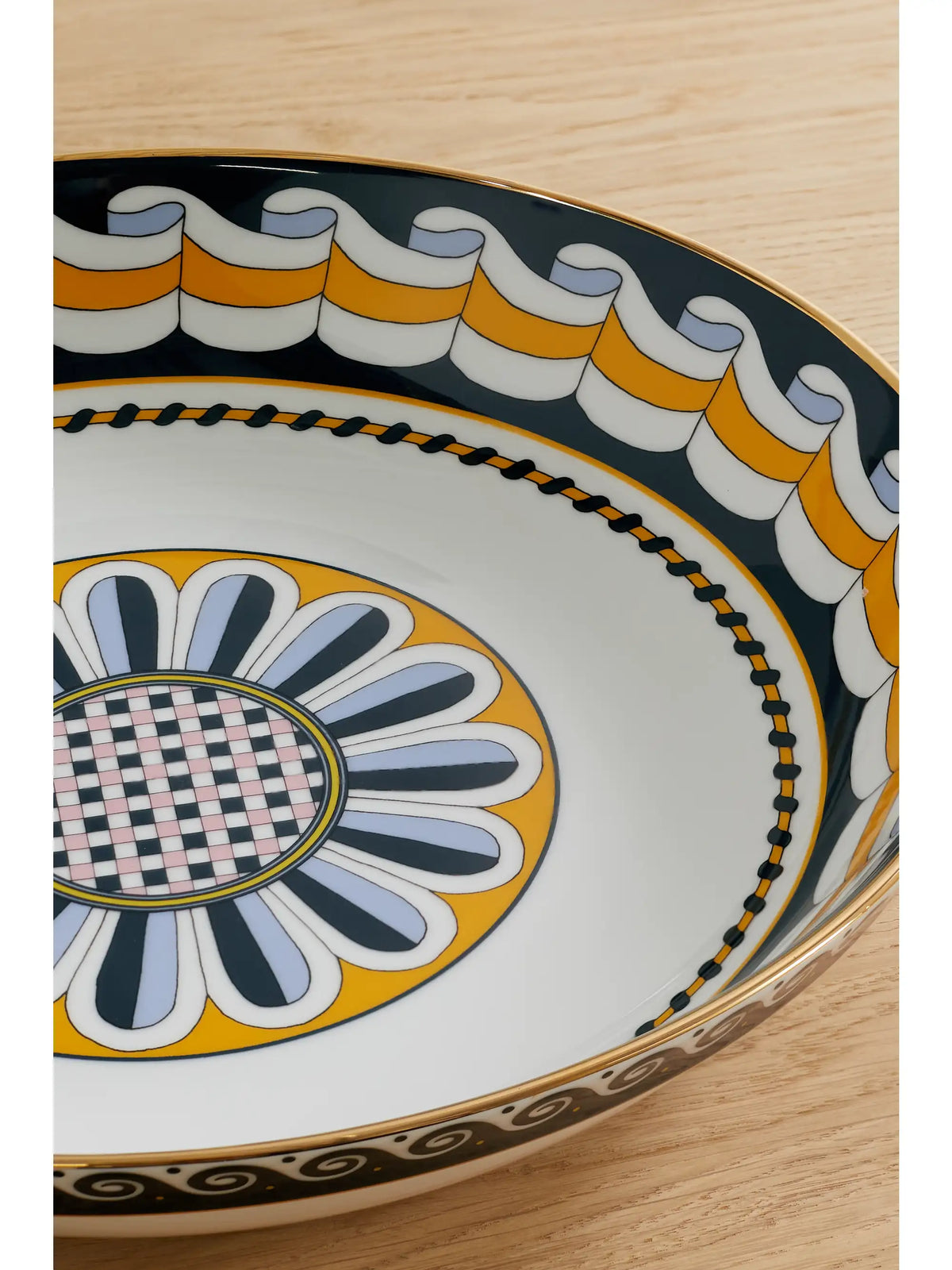 Napoli Printed Poreclain Pasta Bowl