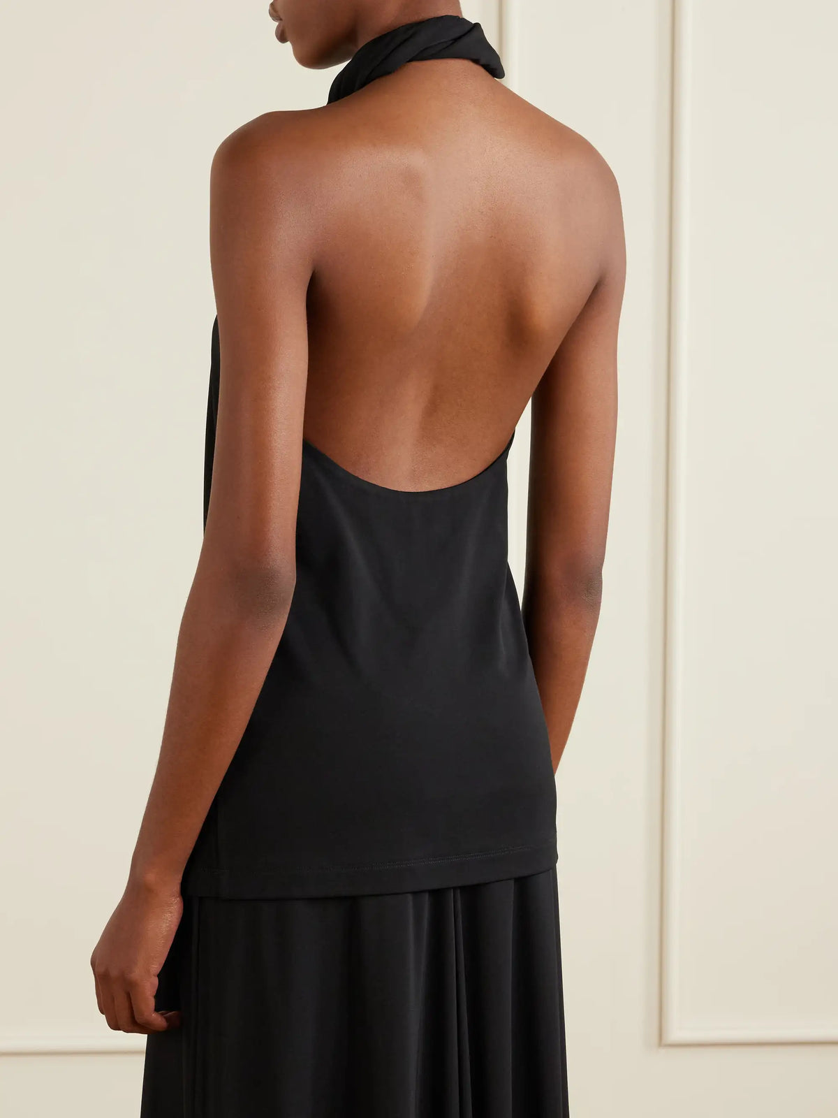Jersey Halterneck Blouse
