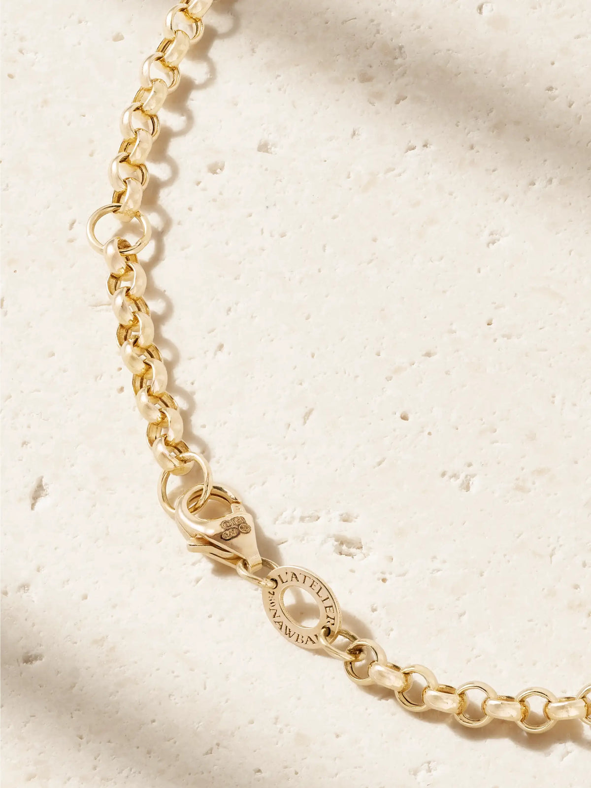 Warrior Princess Small 18-karat Gold Diamond Necklace