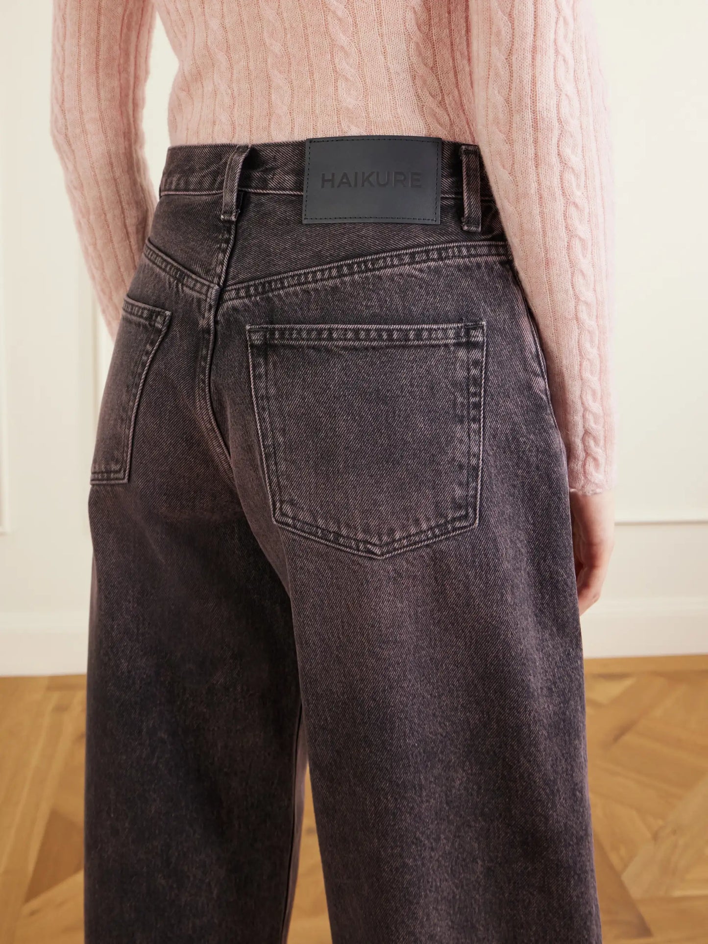Bibi High-rise Wide-leg Jeans
