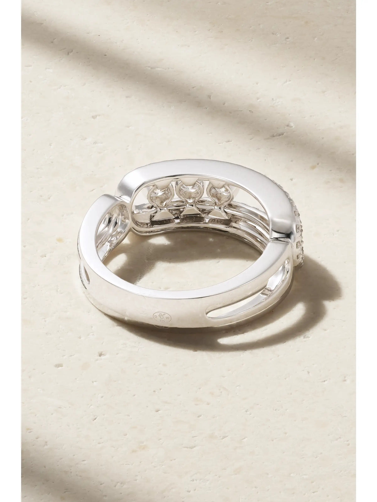 Move Classic 18-karat White Gold Diamond Ring