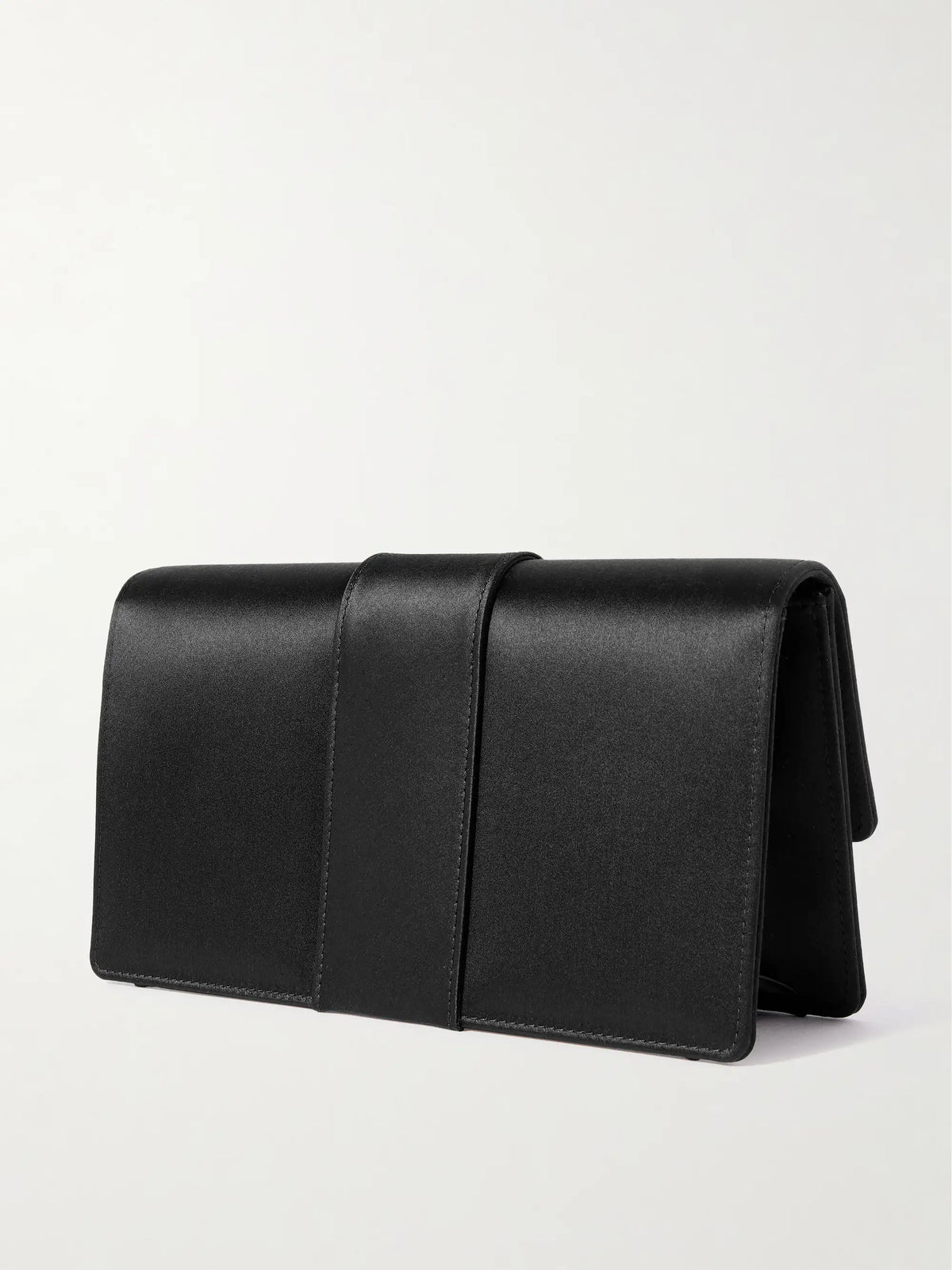 Maycapjou Crystal-embellished Satin Clutch