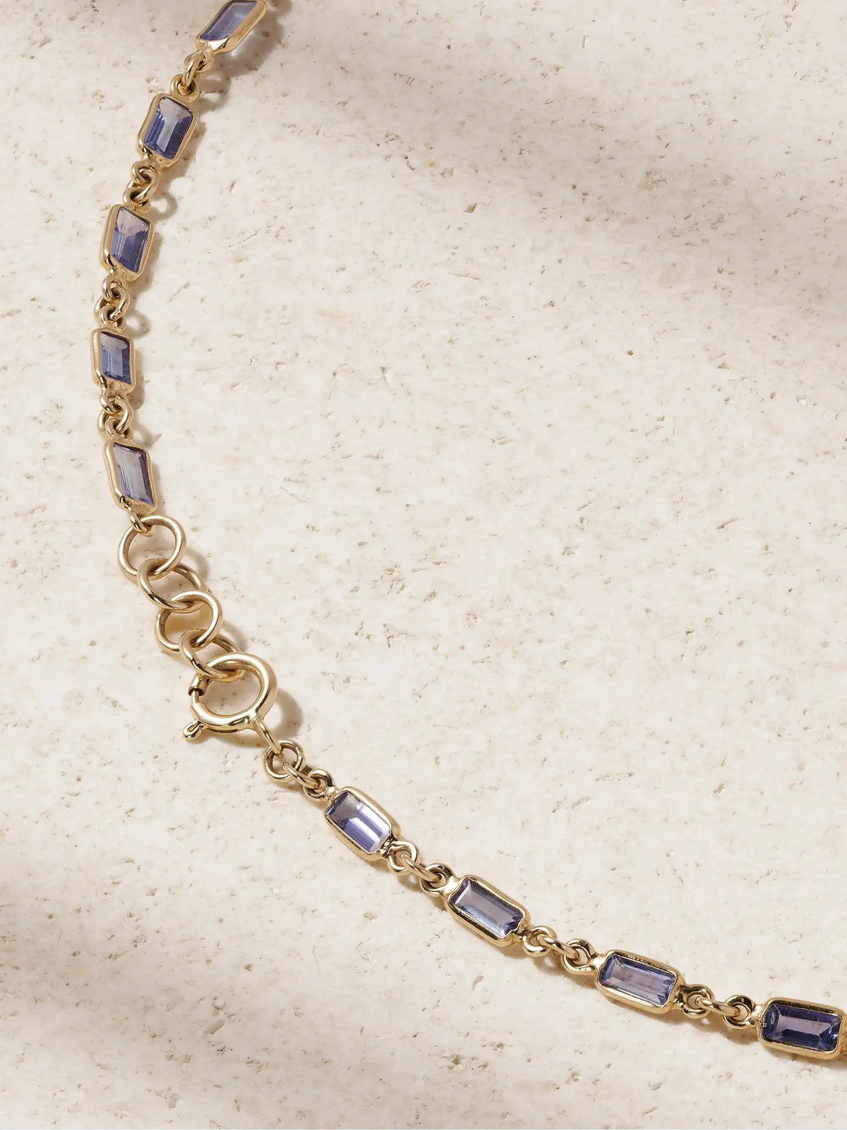 14-karat Gold, Tanzanite And Diamond Necklace
