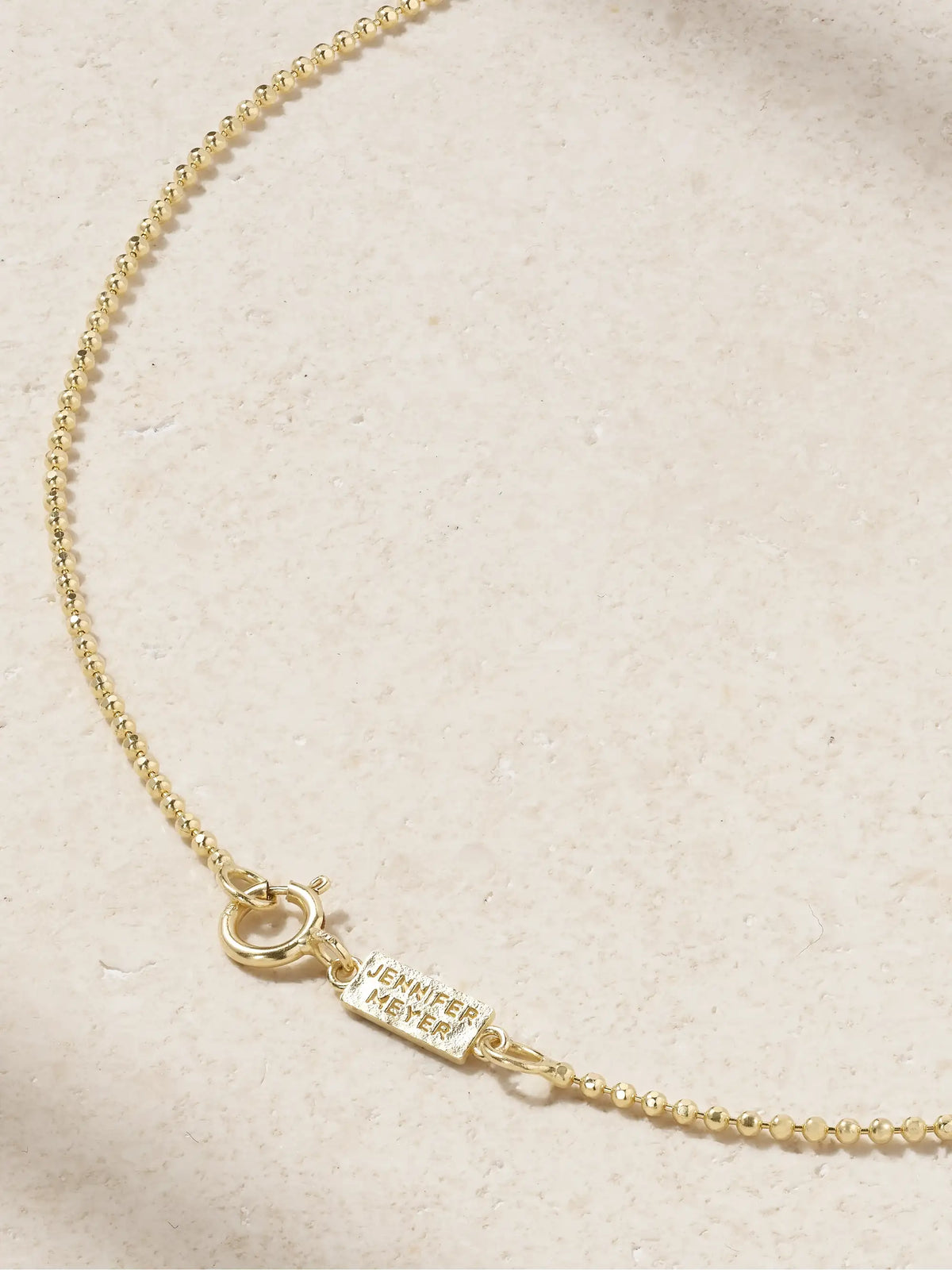 Initial 18-karat Gold Necklace