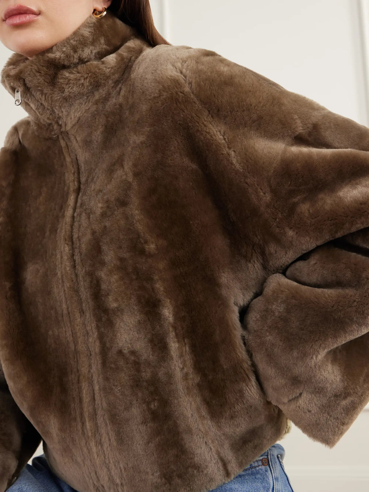 ARMA Indy Reversible Shearling And Leather Jacket