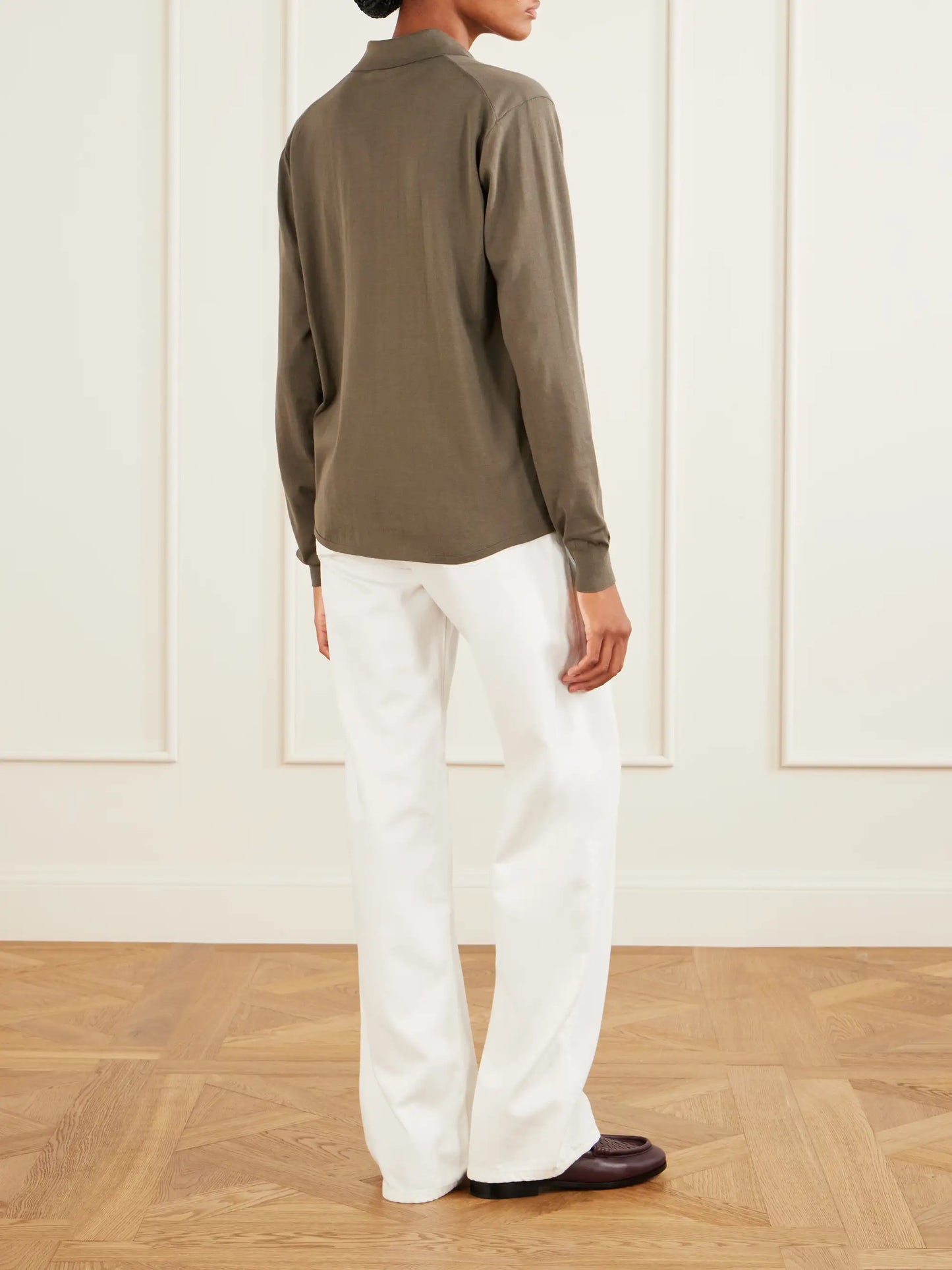 Giza Fine Knit Cotton Shirt