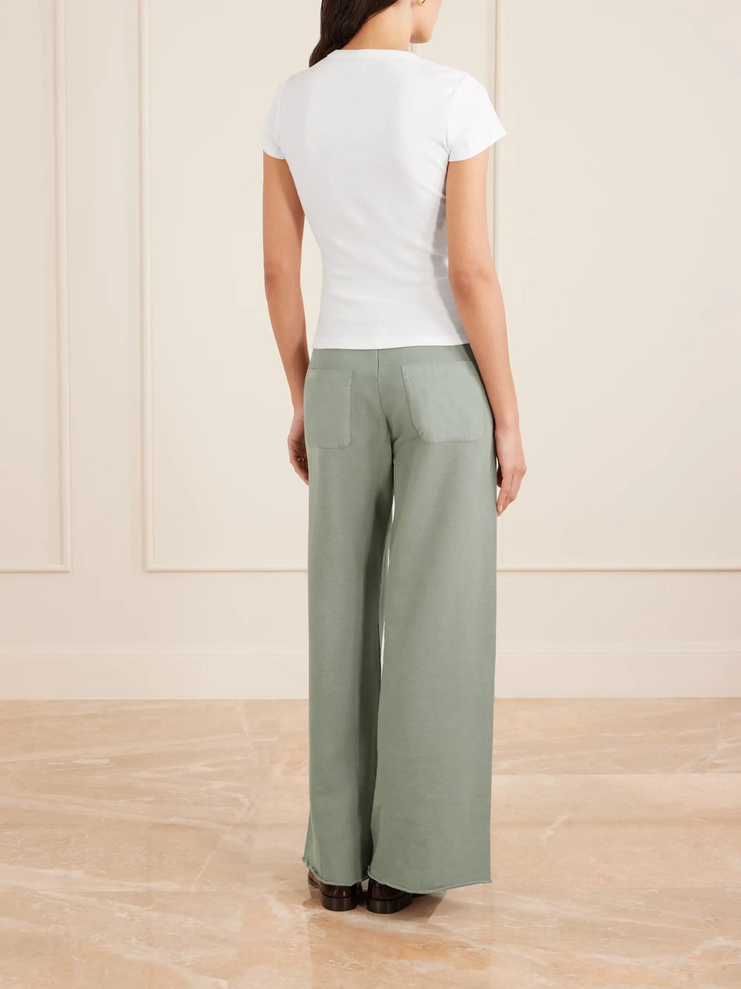 Nando Ribbed Cotton-jersey T-shirt
