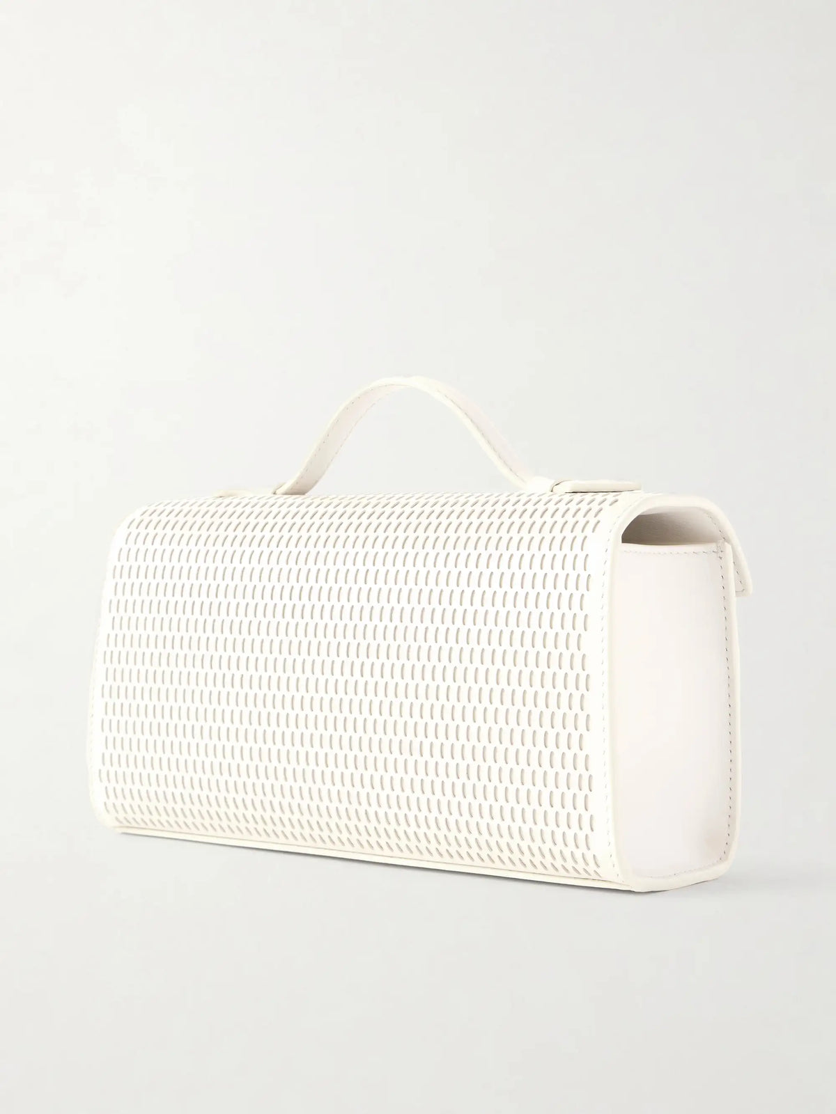 Symmetry Laser-cut Leather Clutch