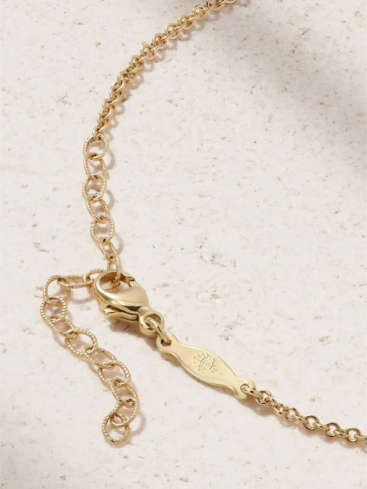 Shaker 14-karat Gold Diamond Necklace