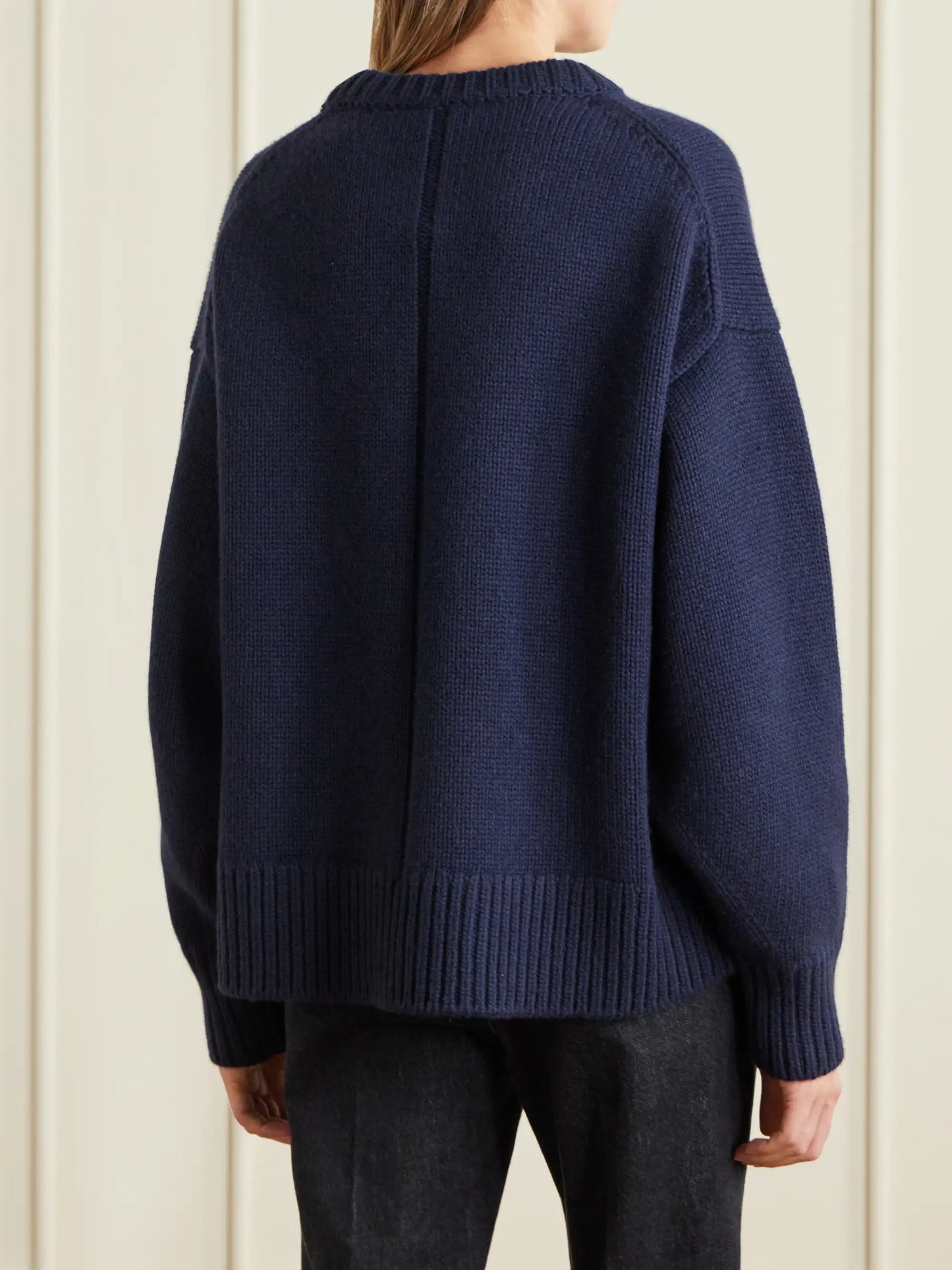 Essentials Ophelia Oversized Wool And Cashmere-blend Sweater