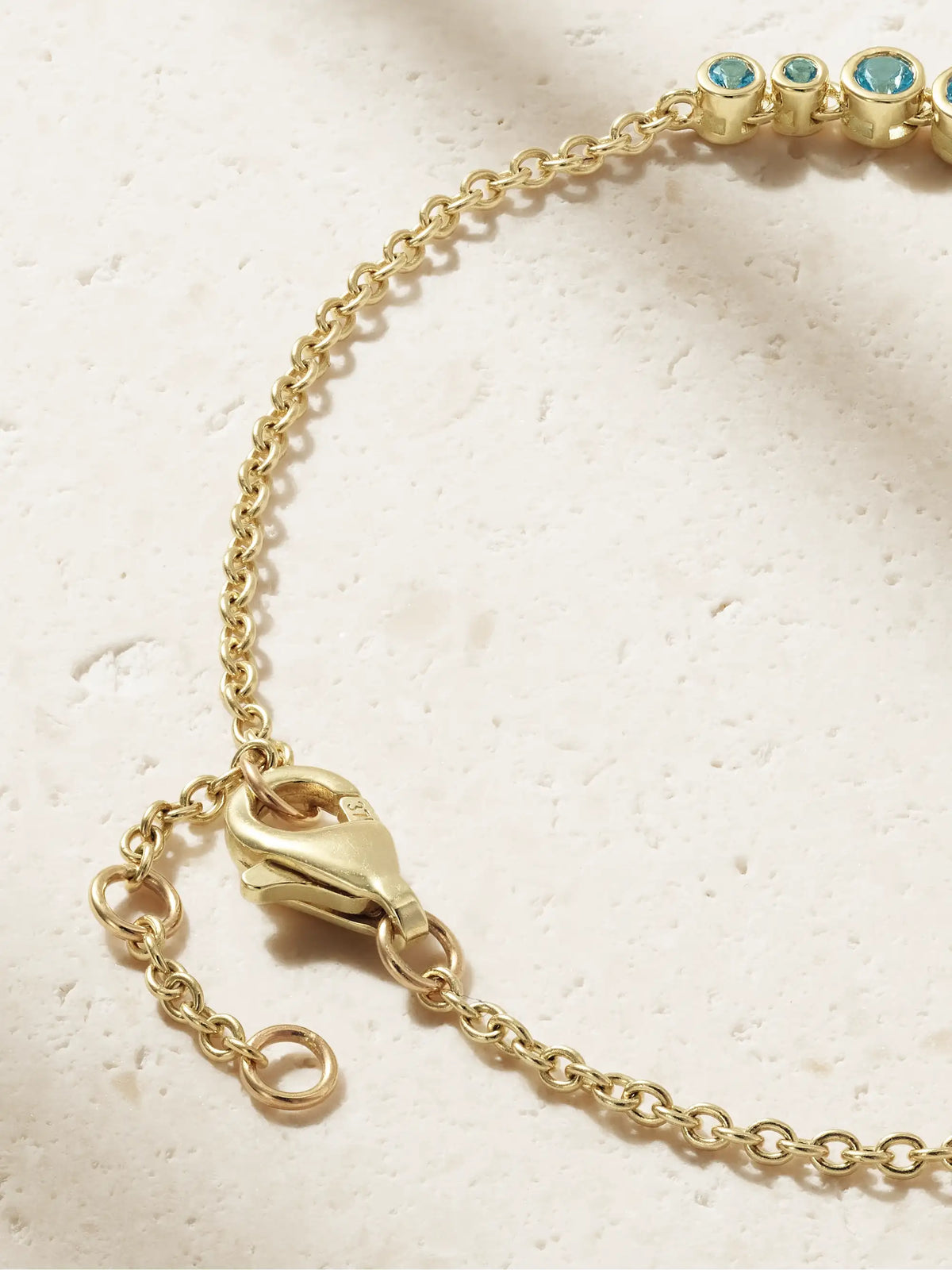 La Plage 9-karat Gold Multi-stone Bracelet