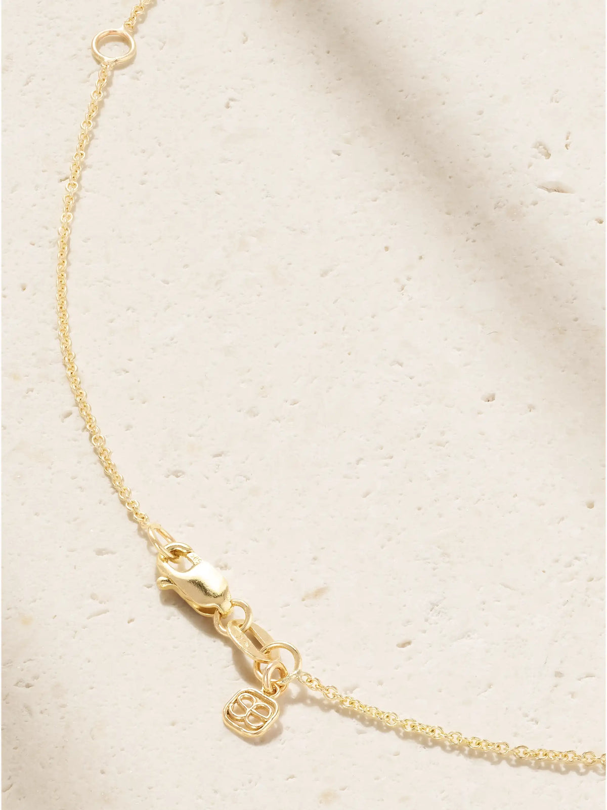 Icon Solitaire 14-karat Gold, Topaz And Diamond Necklace
