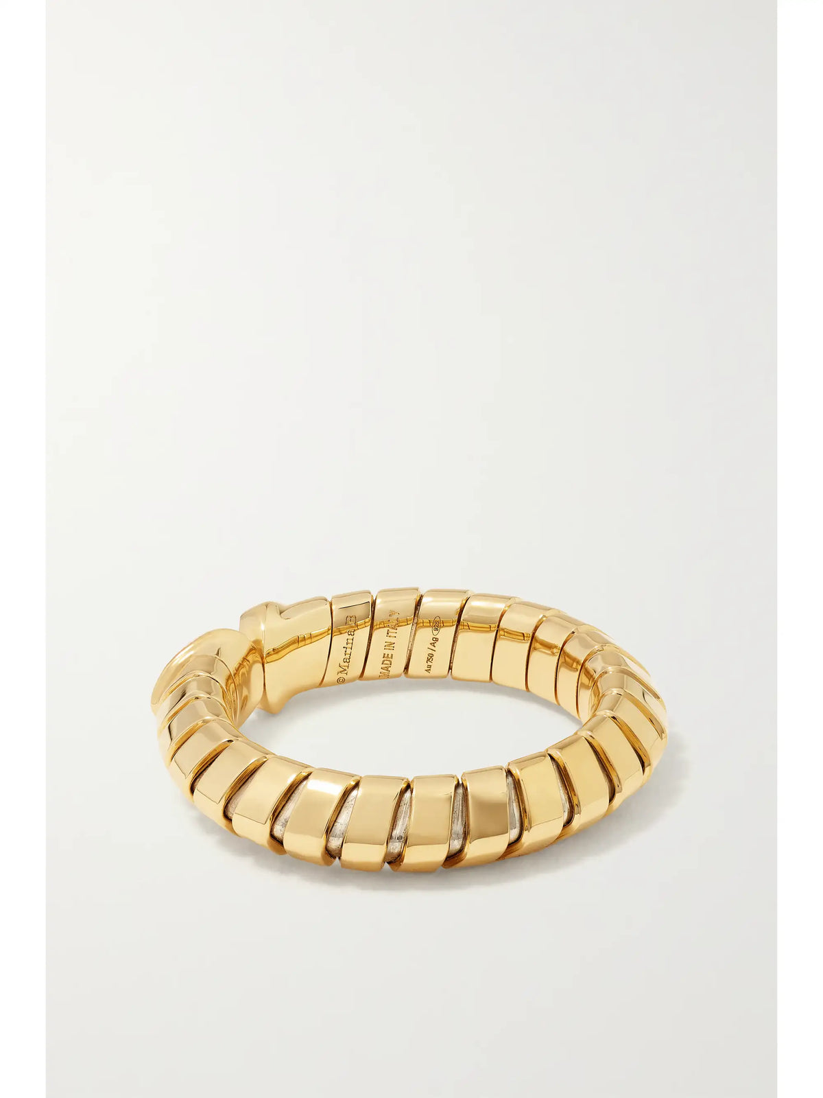Trisolina 18-karat Gold, Silver And Diamond Ring