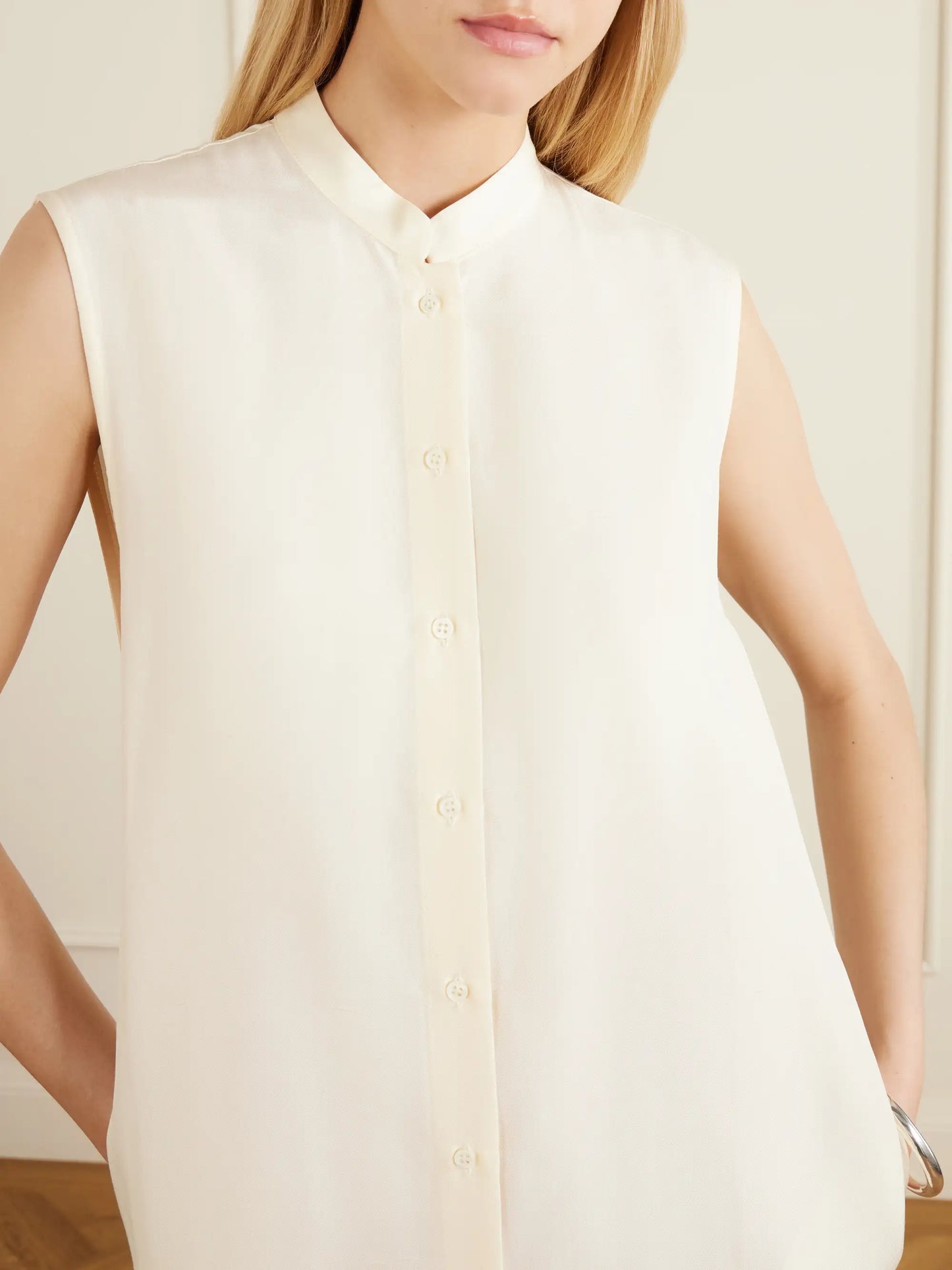 Namsa Silk Maxi Dress