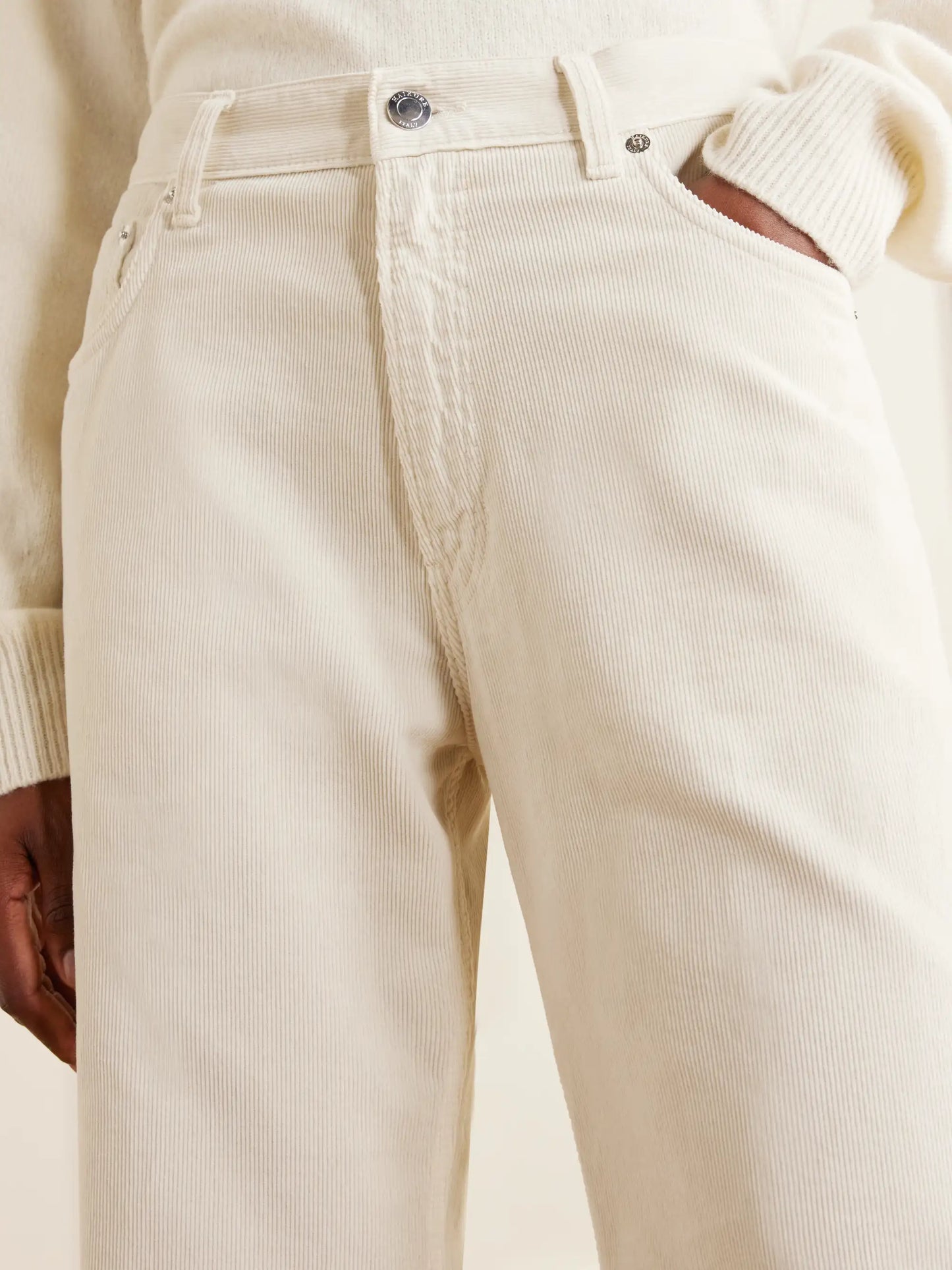 Clara Cotton-courduroy Wide-leg Pants