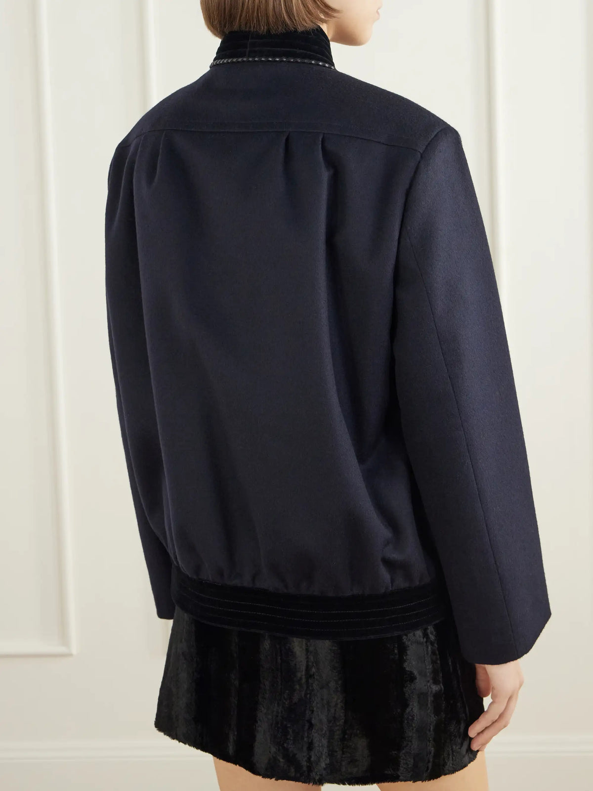 BLAZÉ Milano Coiba Wool And Cashmere-blend Jacket