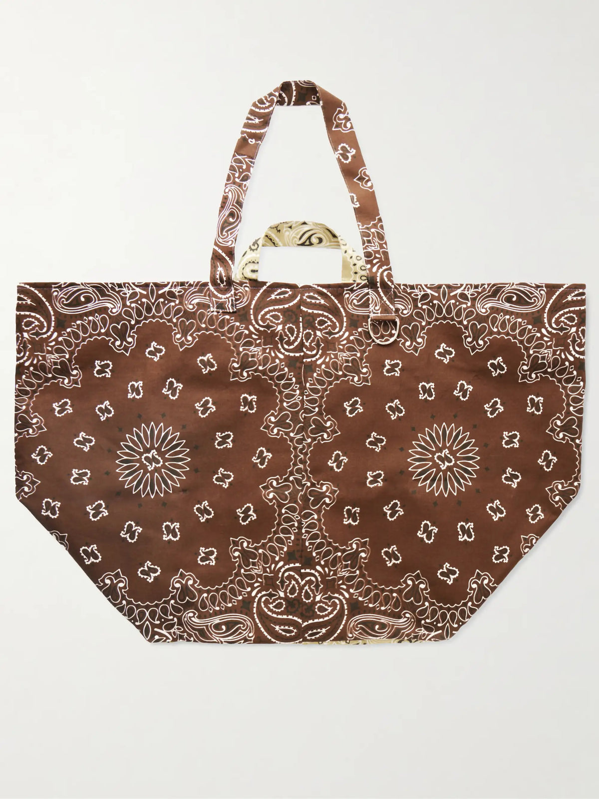 Maxi Basket Printed Cotton Tote