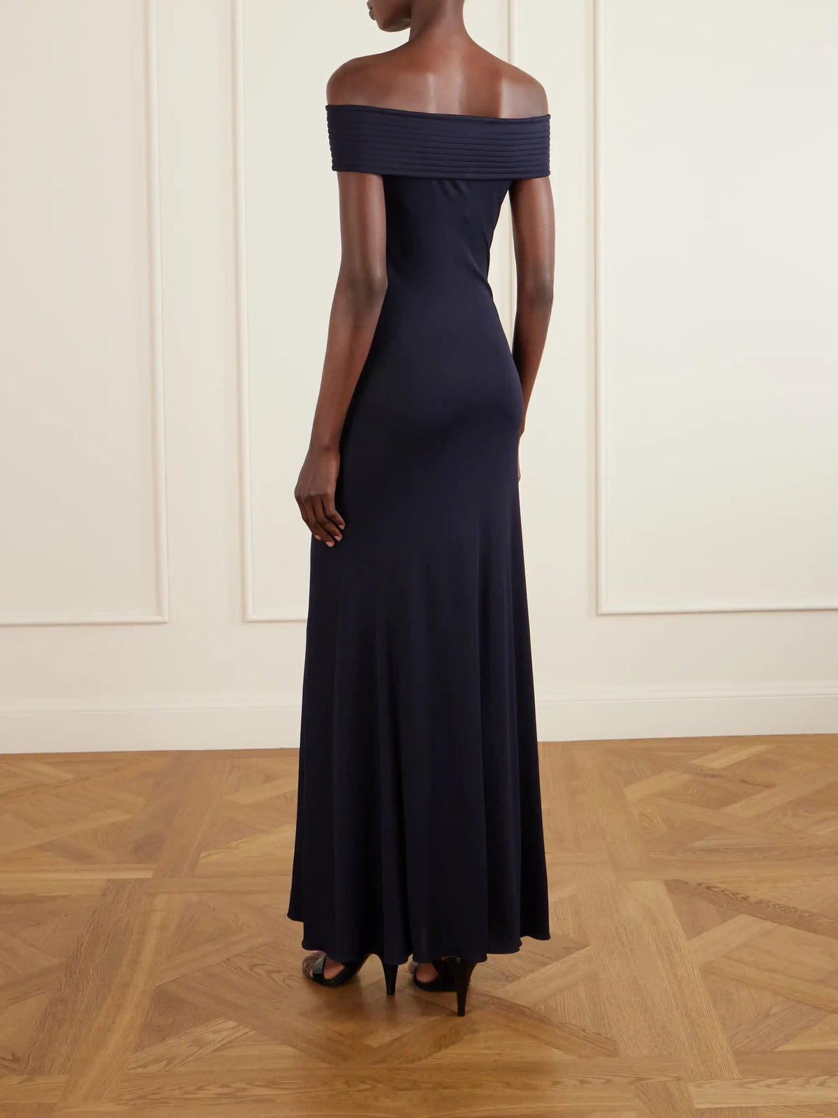 Off-the-shoulder Stretch-jersey Maxi Dress