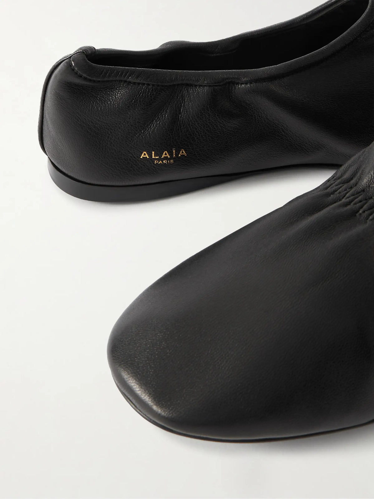 Leather Ballet Flats